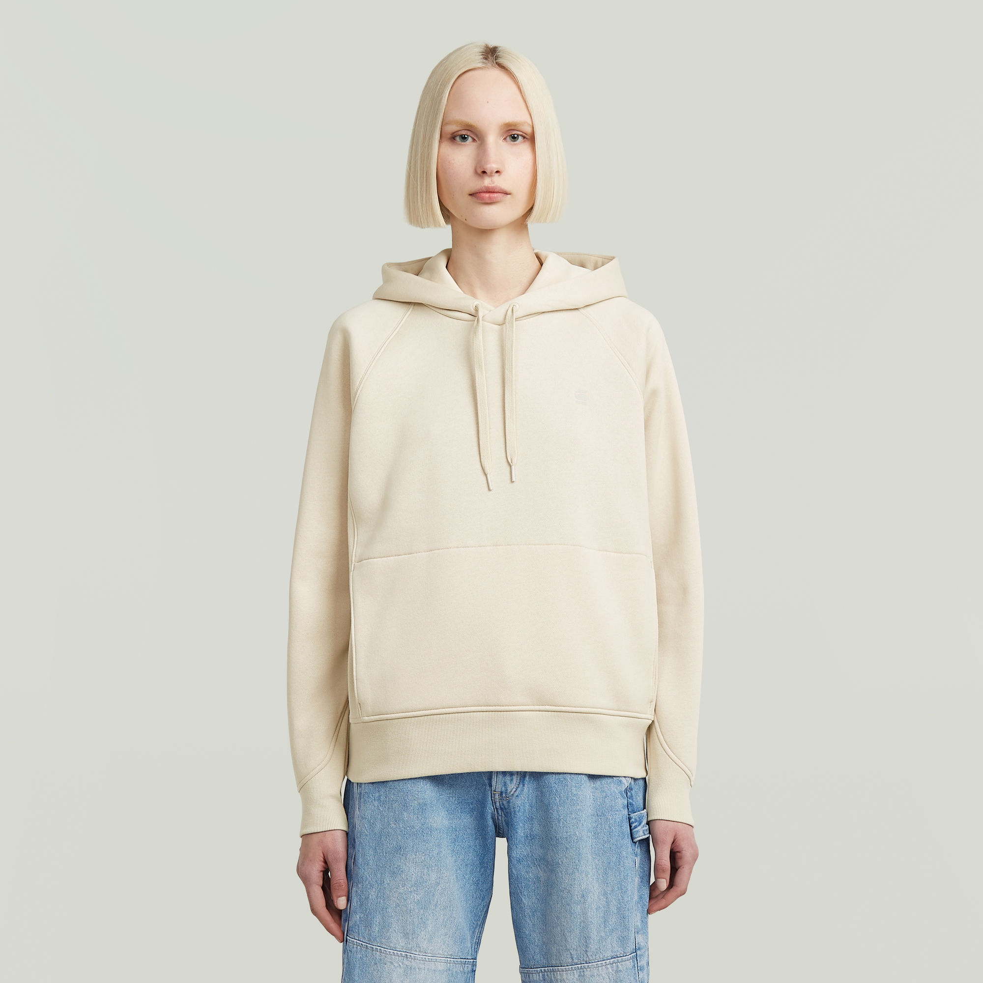 G-Star RAW Premium Core 2.0 Hoodie Wit Dames