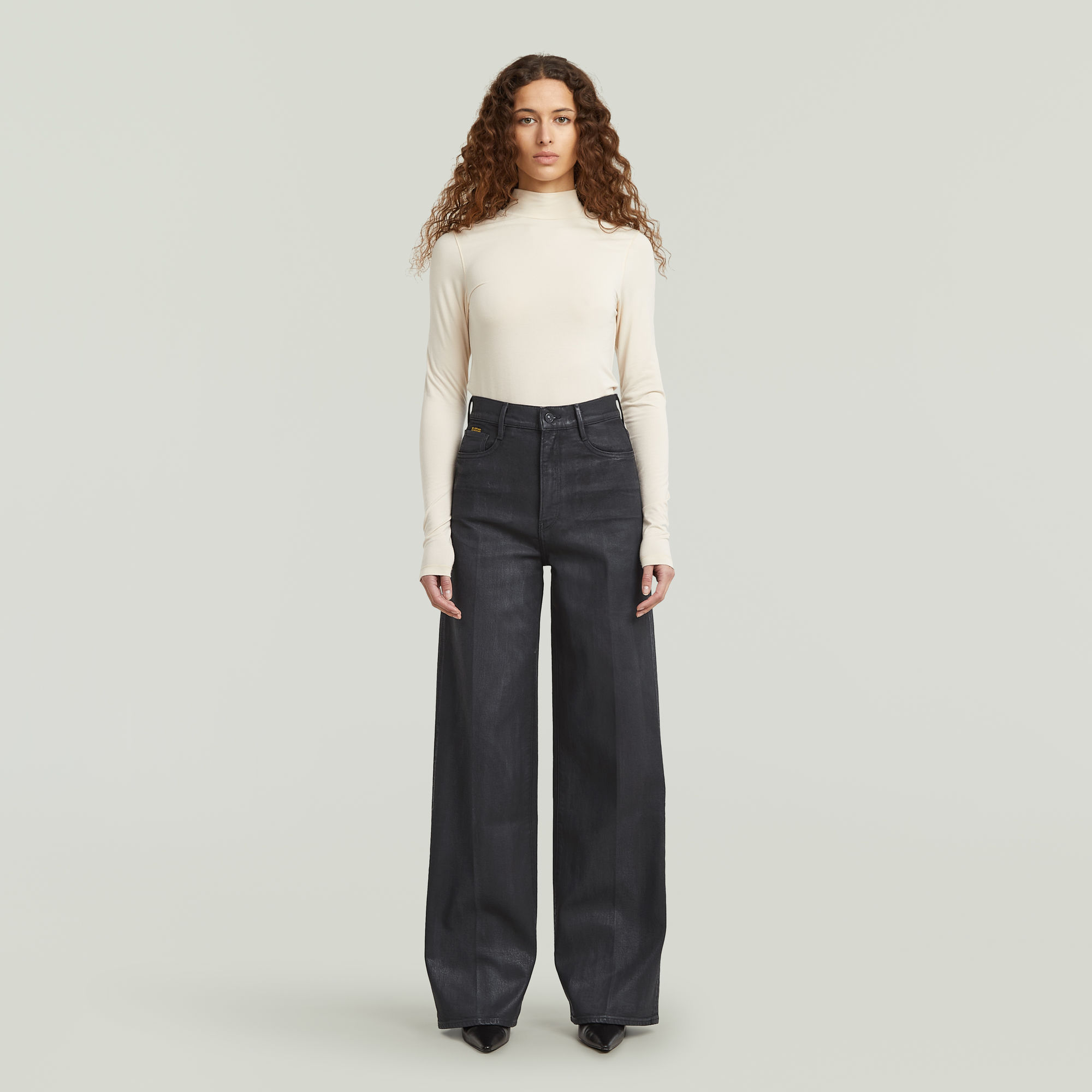 Thumbnail - Deck 2.0 High Loose Jeans - Grau - Damen