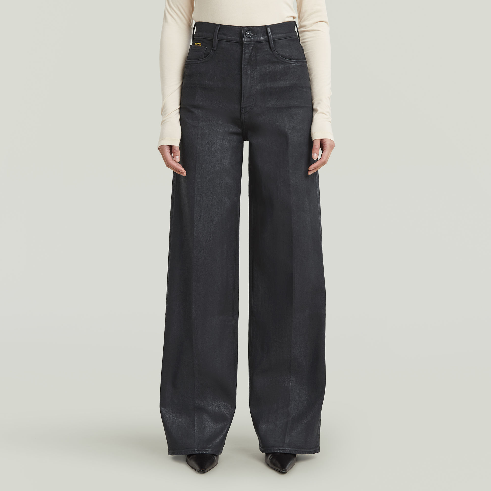 Deck 2.0 High Loose Jeans - Grau - Damen