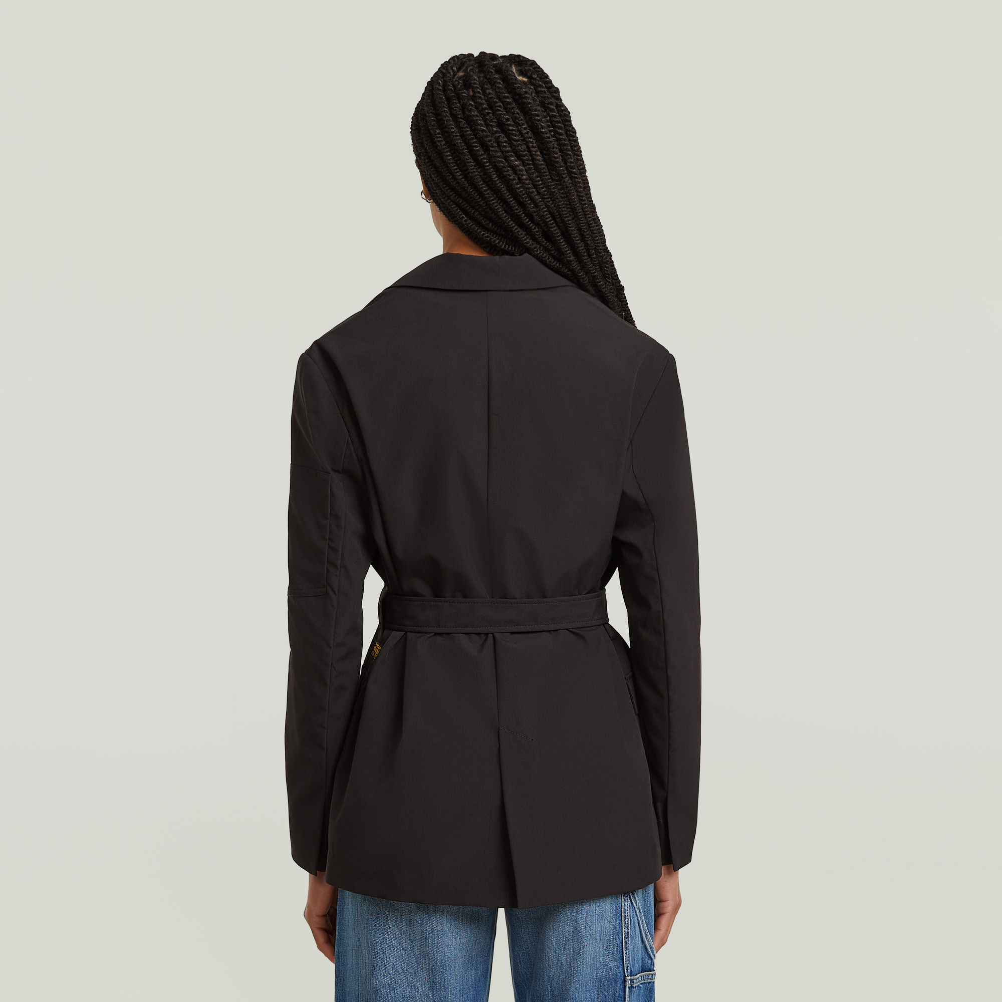 G-Star RAW Belted Blazer Zwart Dames