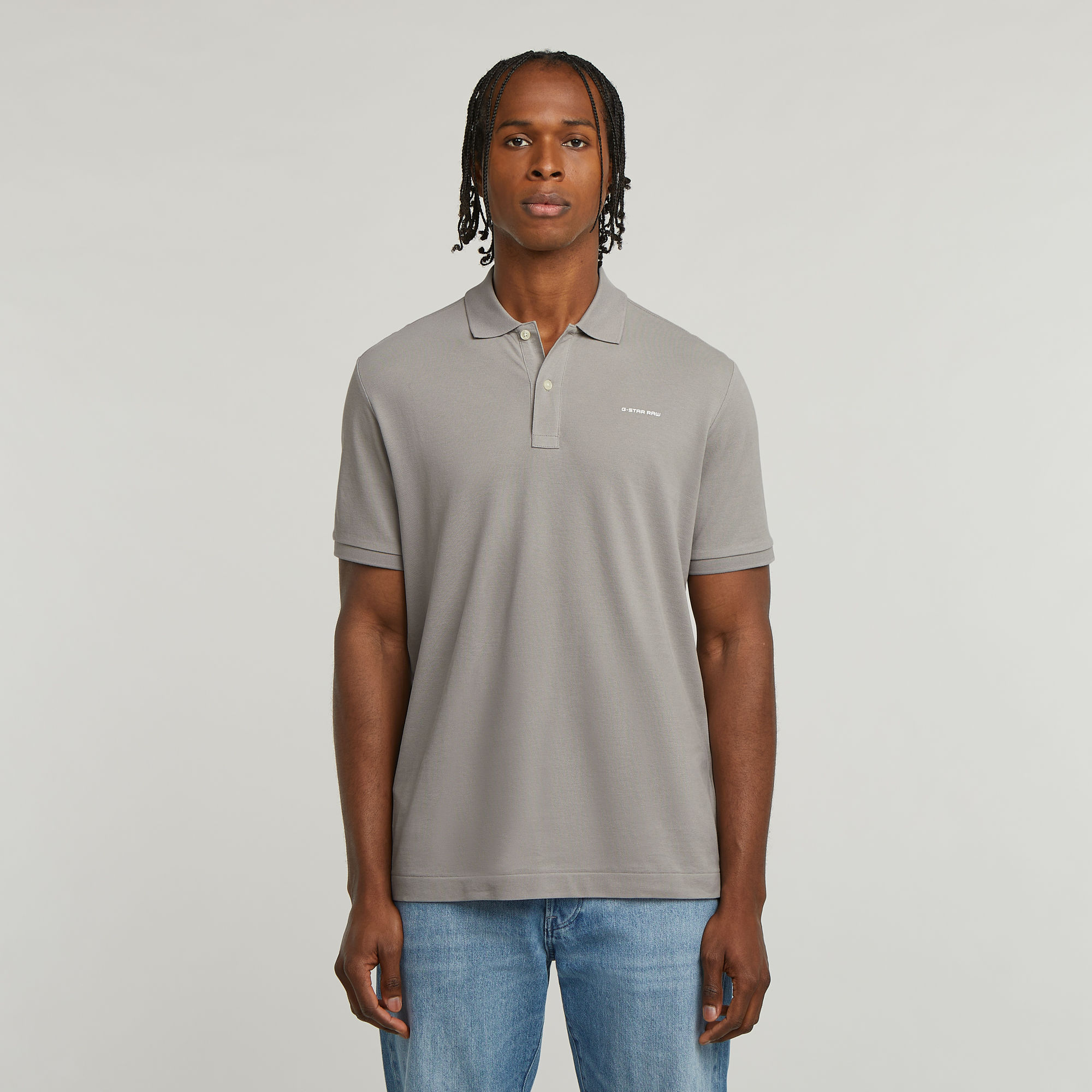 G-Star RAW Oluv Slim Polo - Beige - Heren