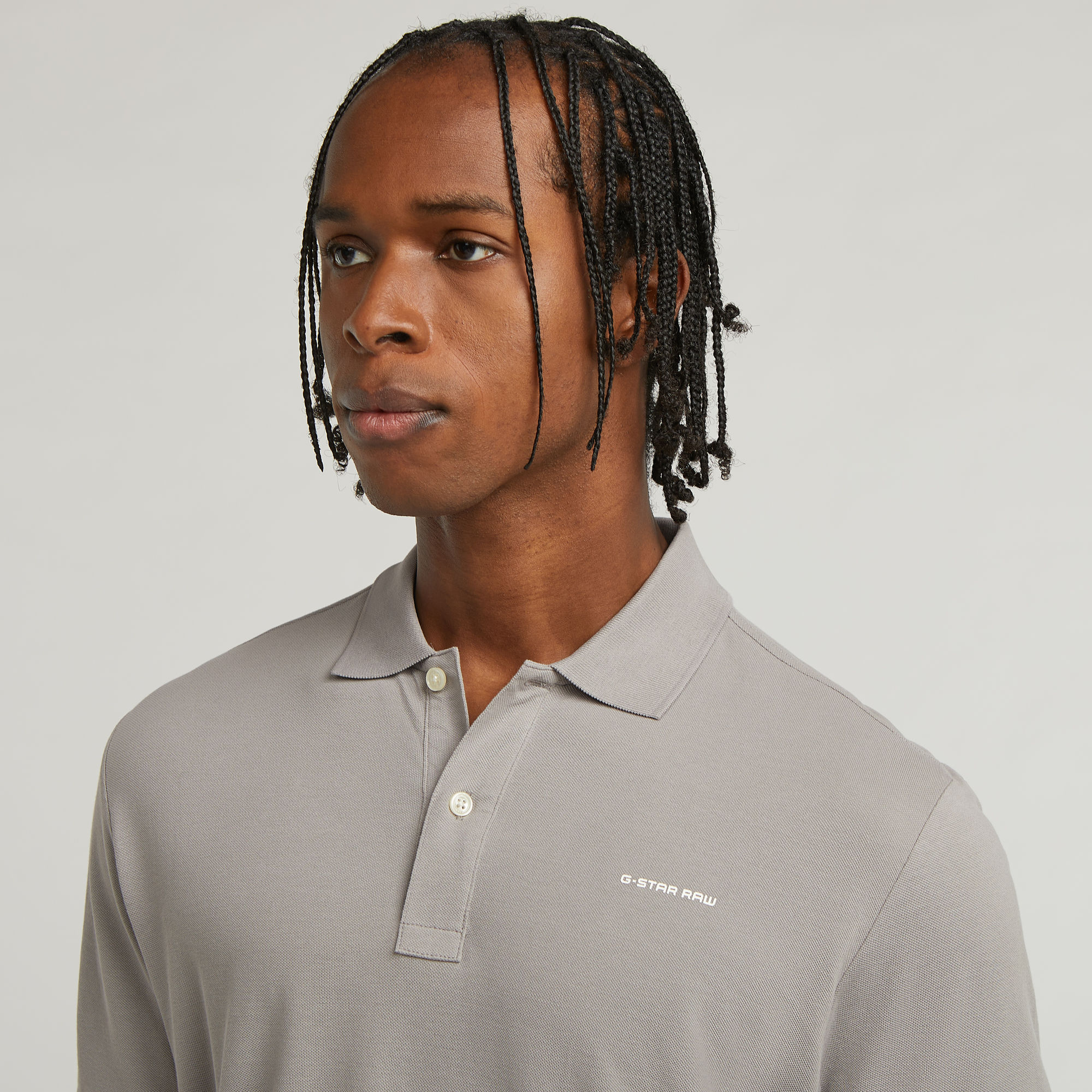 G-Star RAW Oluv Slim Polo Beige Heren