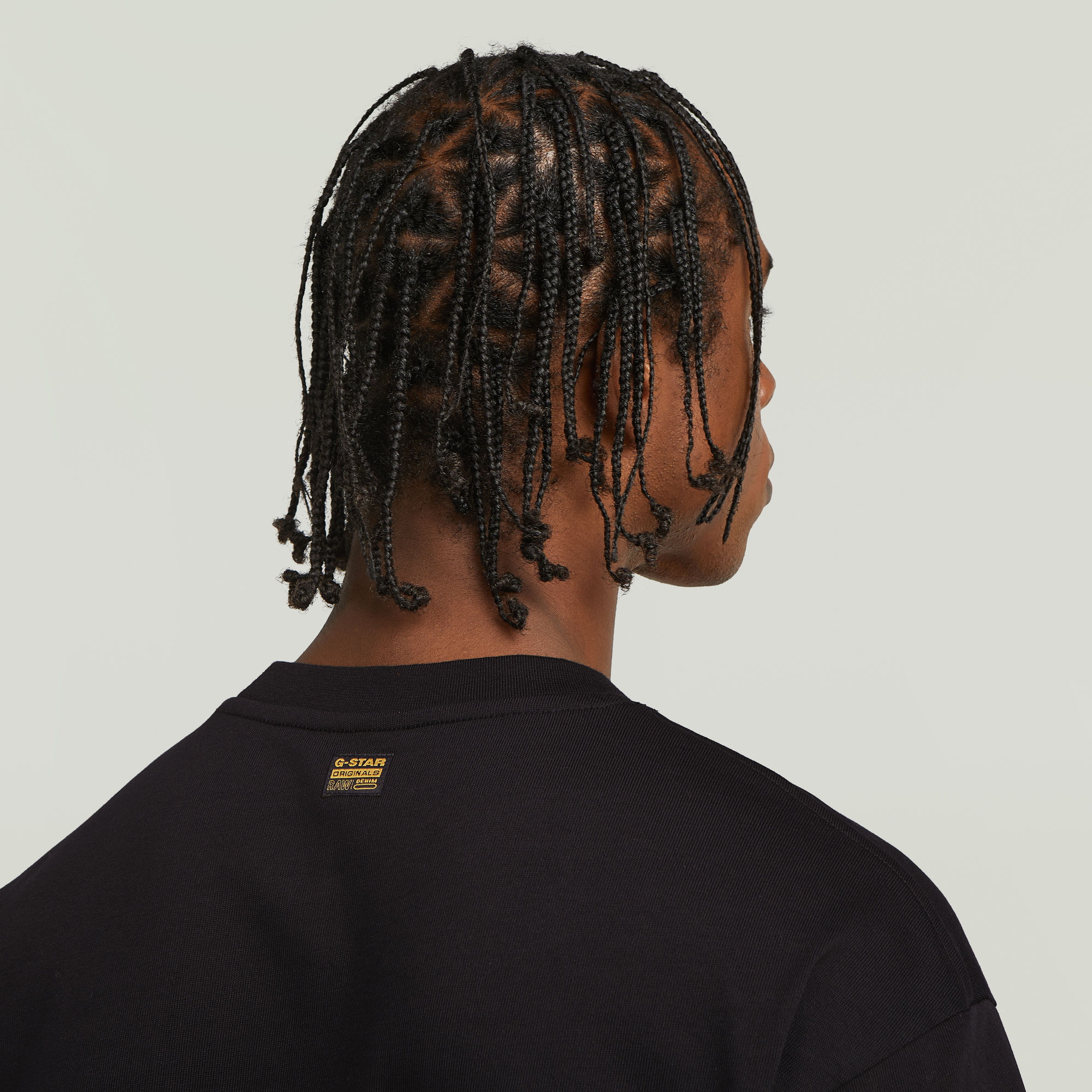 G-Star RAW A-Line Boxy T-shirt Zwart Heren