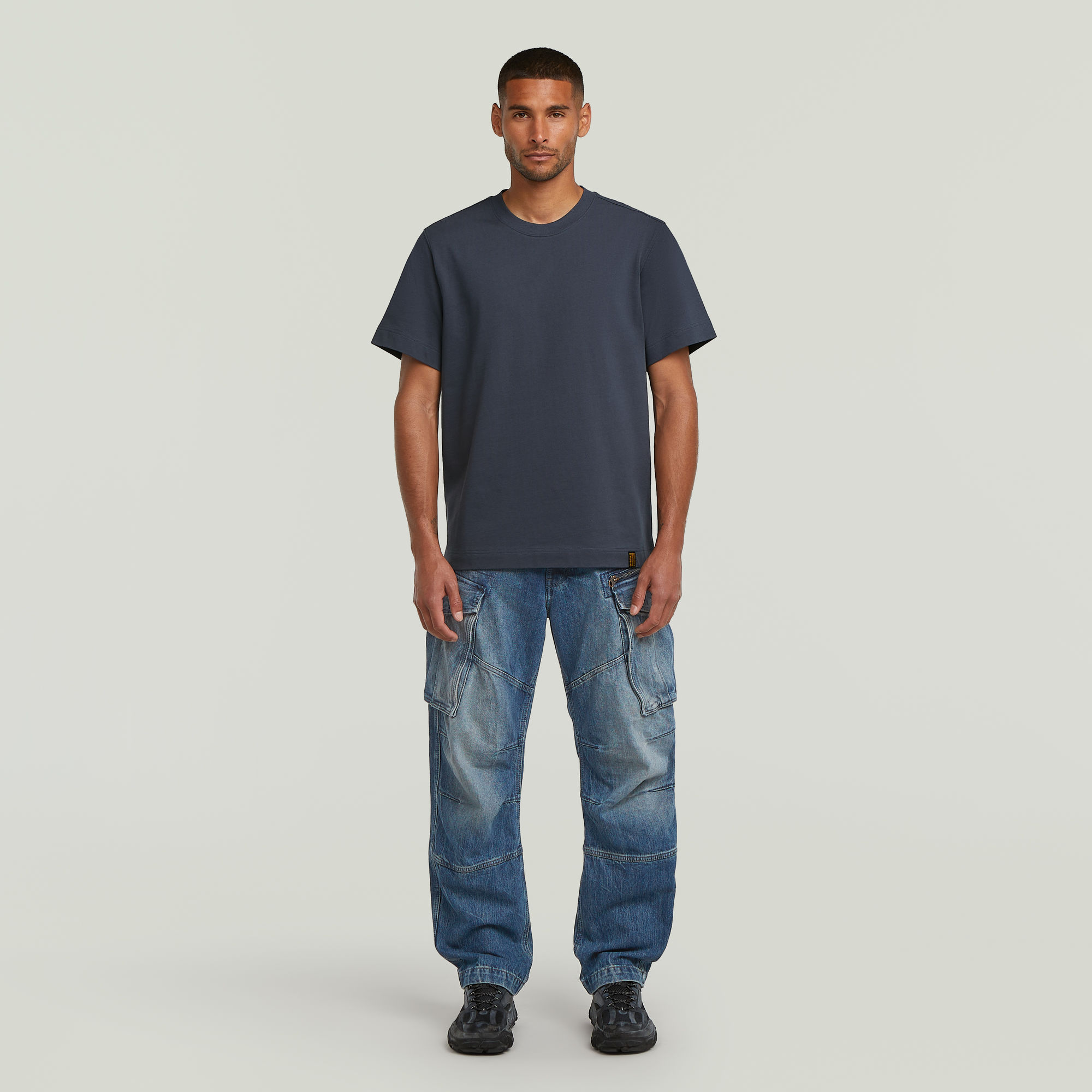 Thumbnail - Rovic Loose Denim - Dunkelblau - Herren
