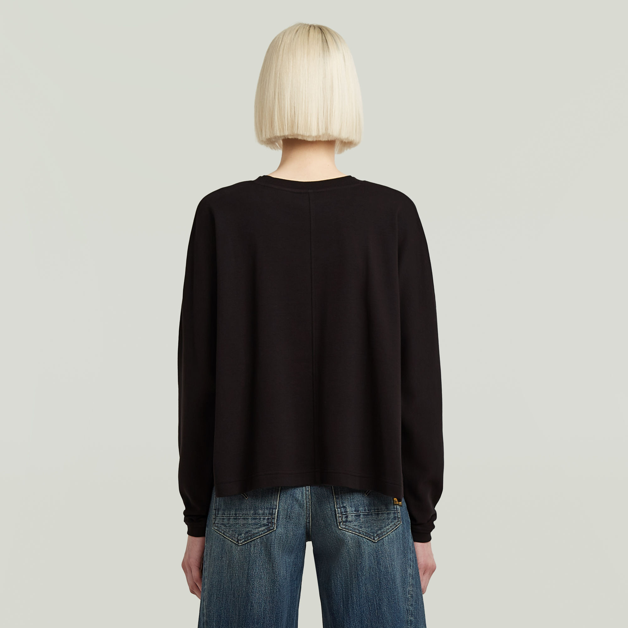 G-Star RAW A Line Oversized T-shirt Zwart Dames