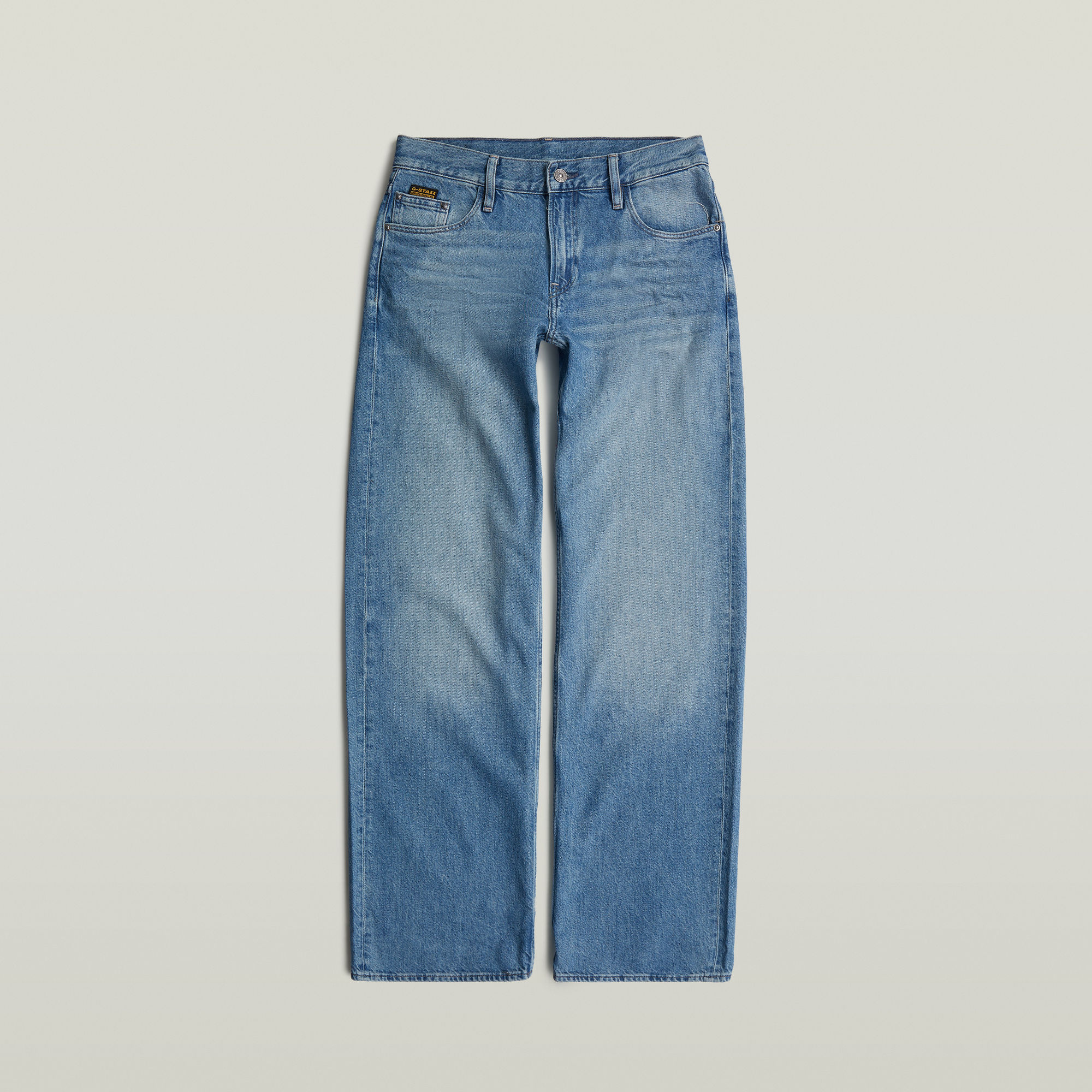 G-Star RAW Judee Loose Low Waist Jeans Midden blauw Dames