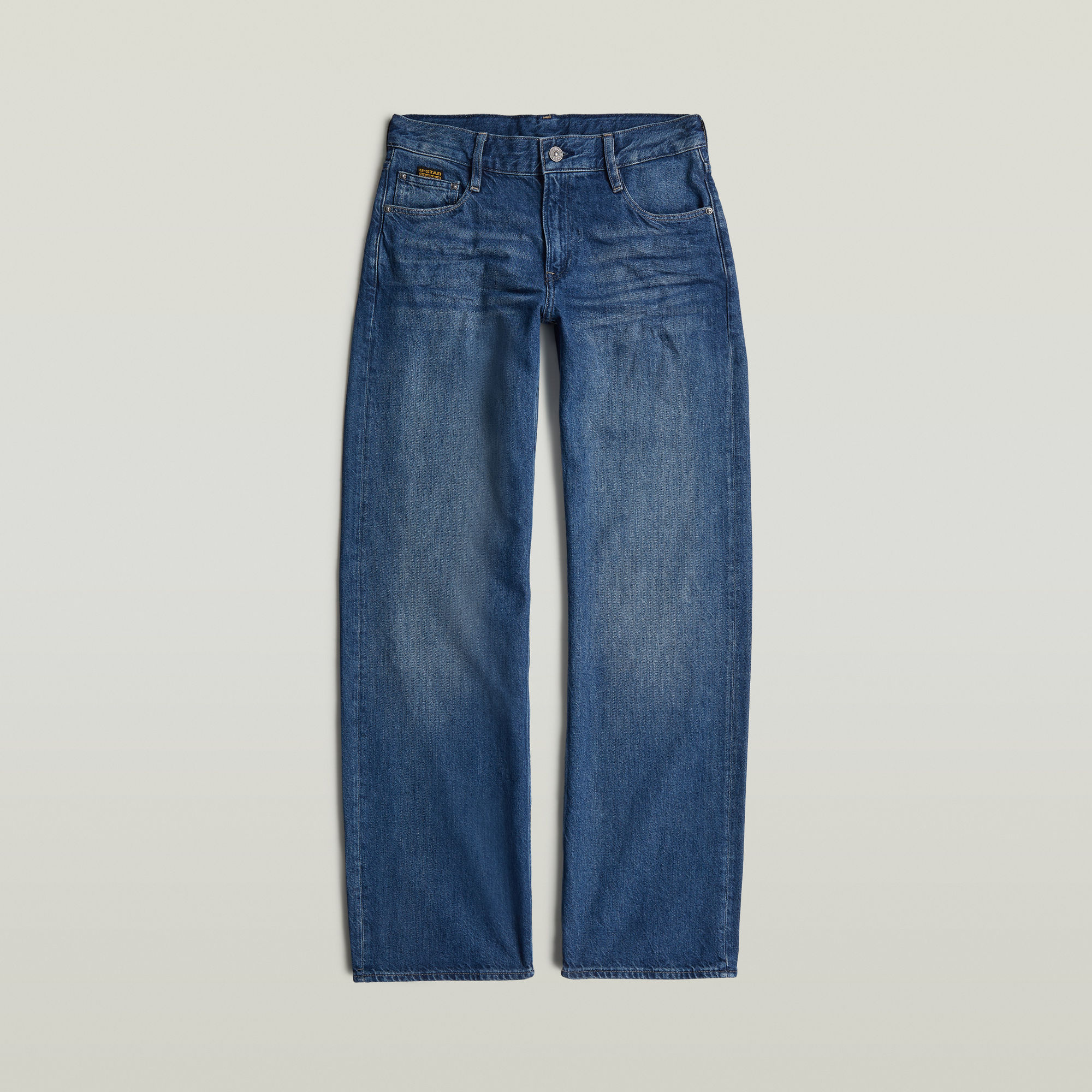 G-Star RAW Judee Loose Low Waist Jeans Midden blauw Dames