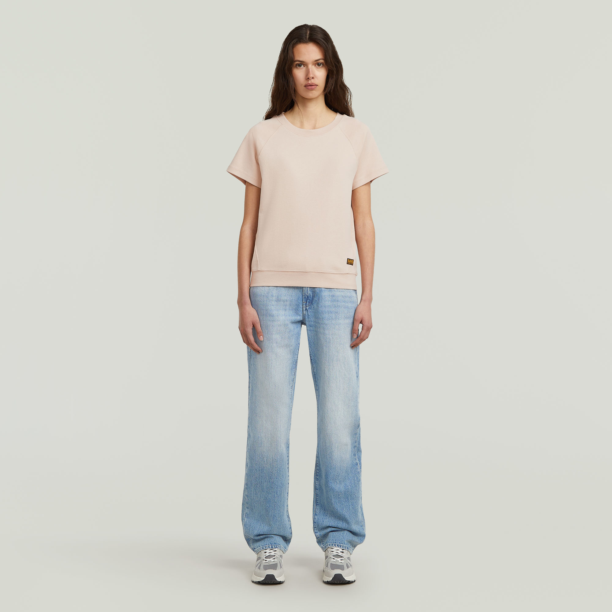 G-Star RAW Raglan Top Roze Dames