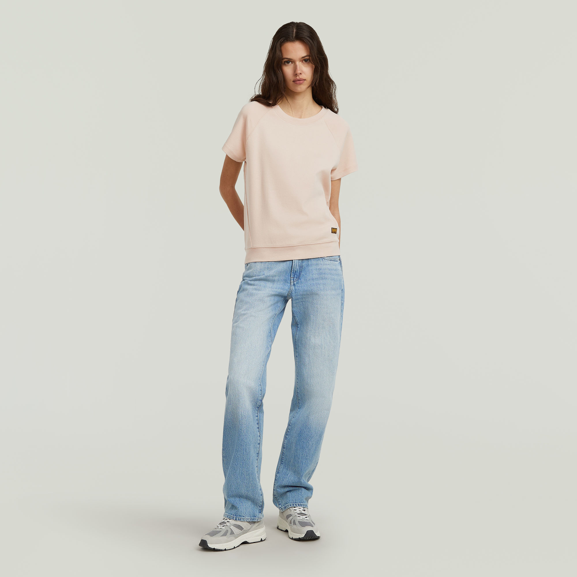 G-Star RAW Raglan Top Roze Dames