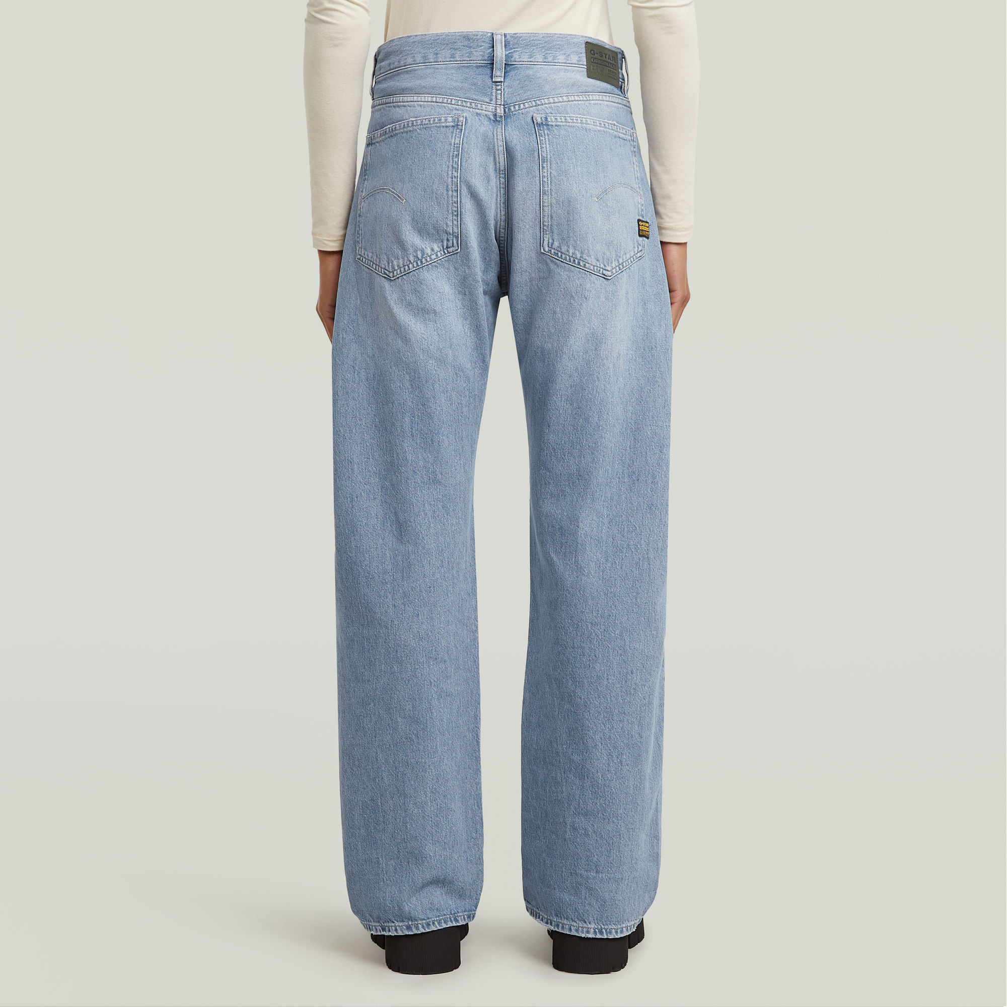 G-Star RAW Bowey 3D Boyfriend Jeans Lichtblauw Dames