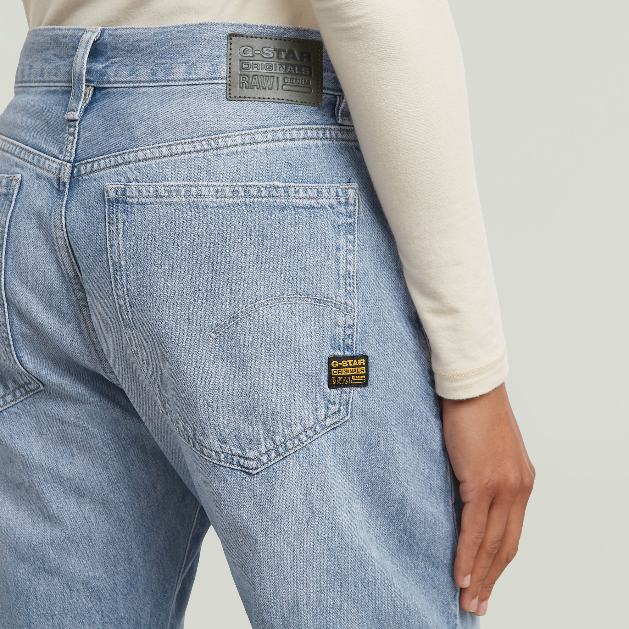 G-Star RAW Bowey 3D Boyfriend Jeans Lichtblauw Dames