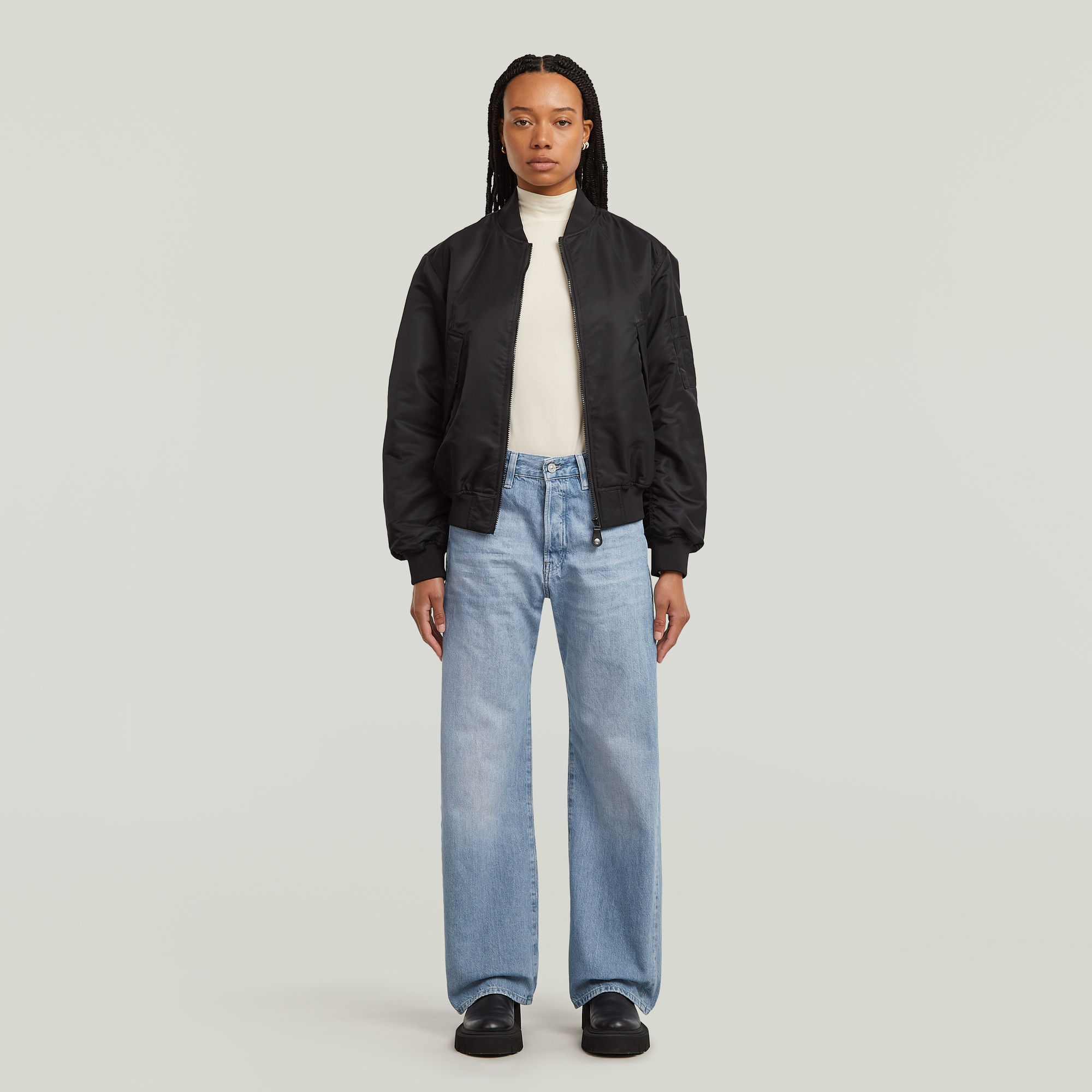 G-Star RAW Bowey 3D Boyfriend Jeans Lichtblauw Dames