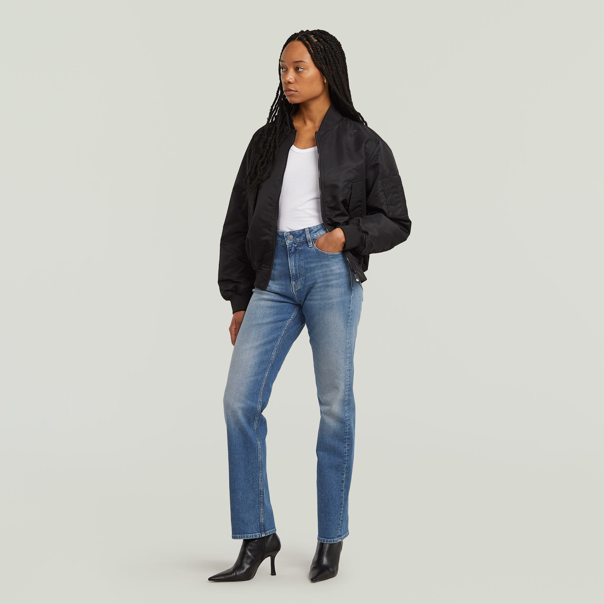 G-Star RAW Iggie Straight Jeans Anders Dames