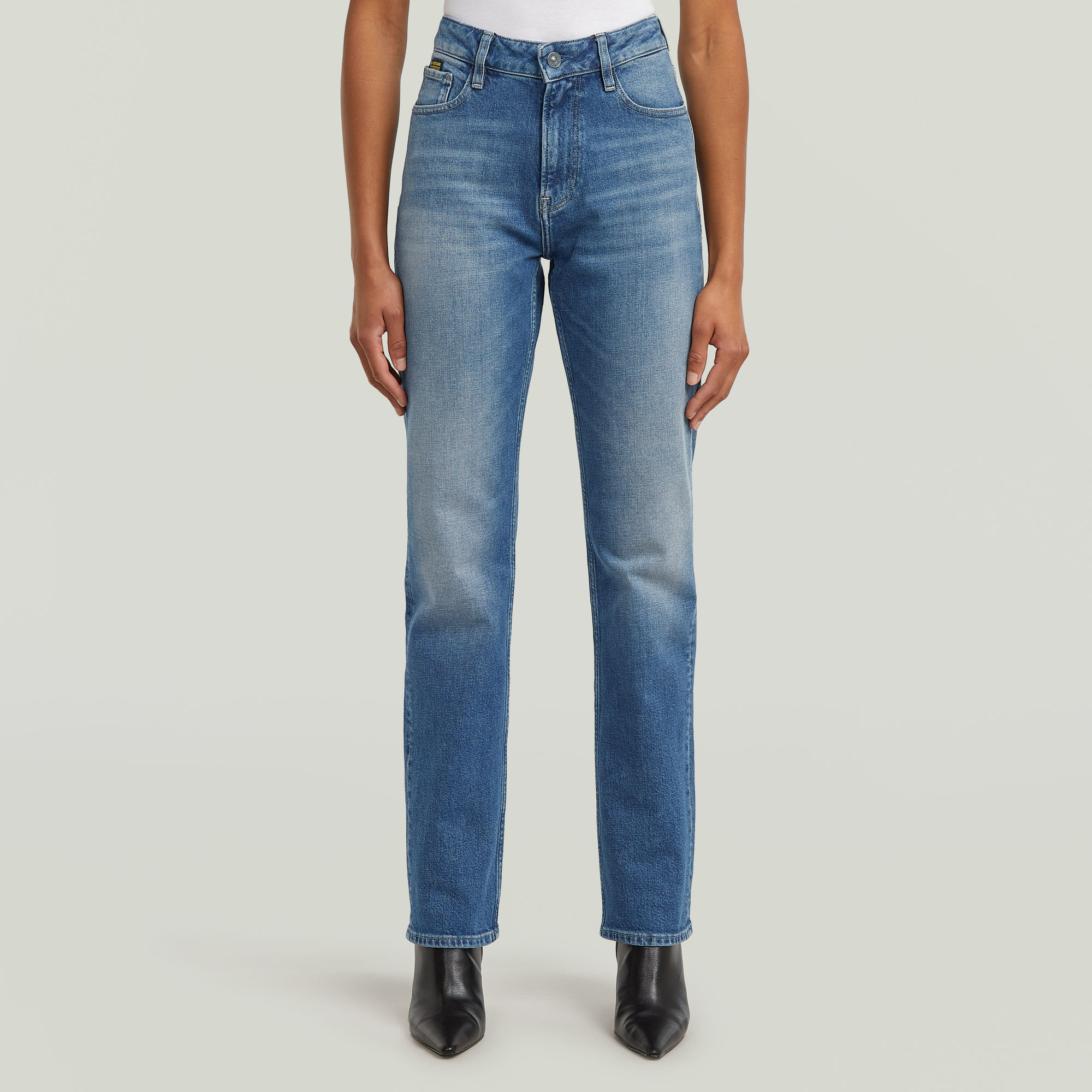 

Iggie Straight Jeans - faded antalya blue - Women