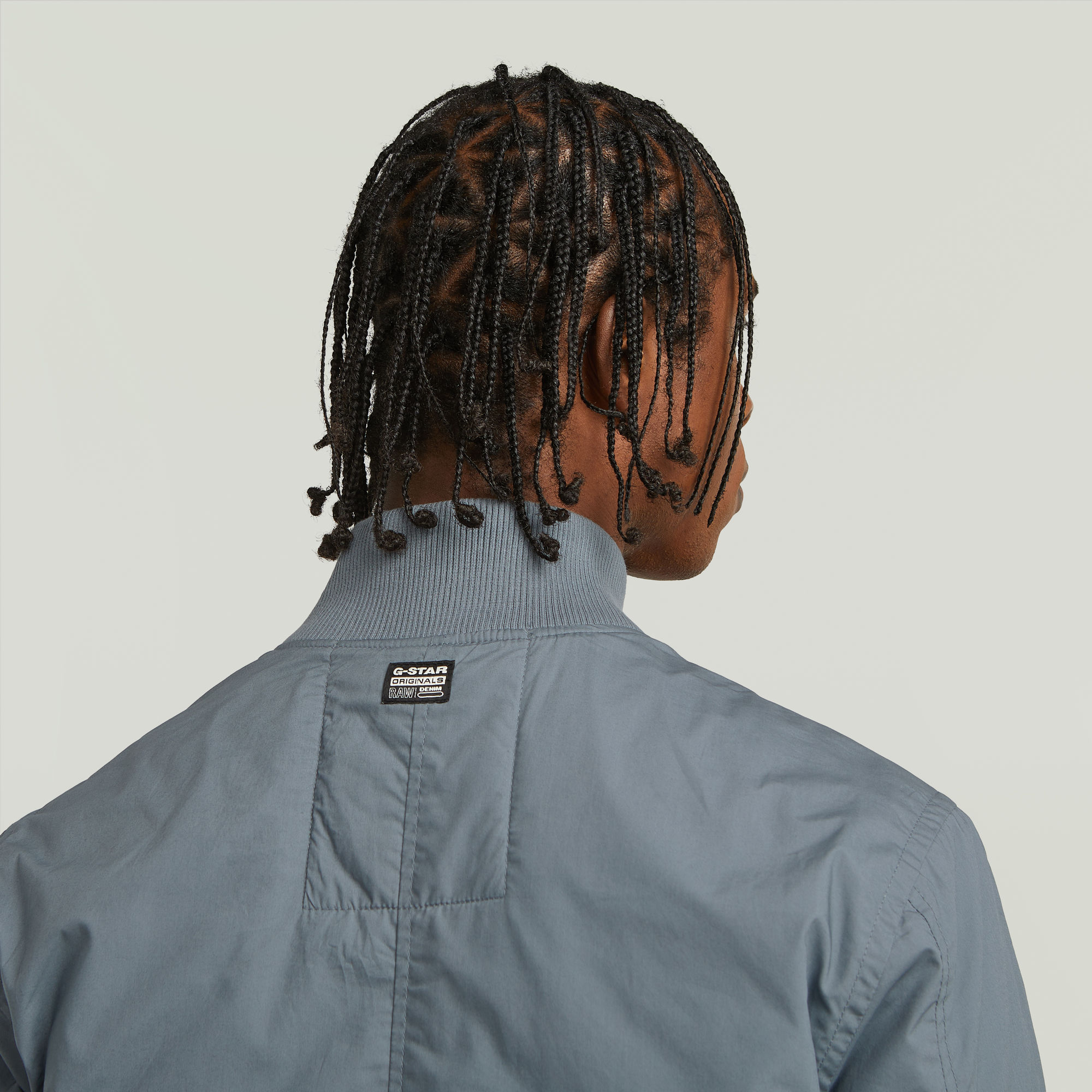 G-Star RAW Lofty Padded Overshirt Grijs Heren