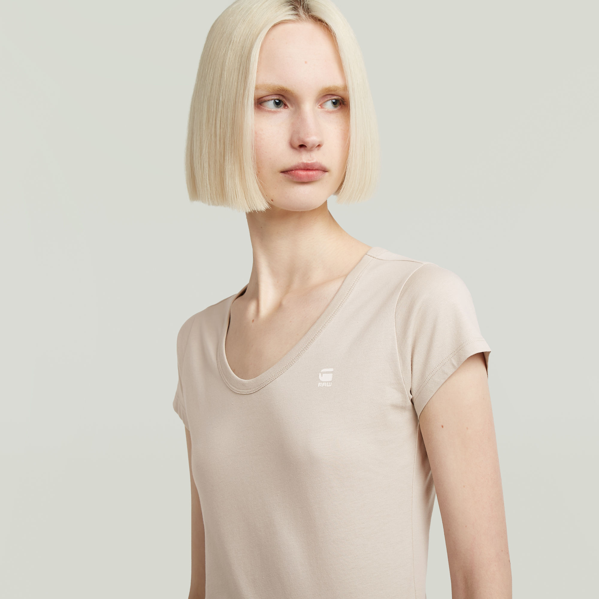 G-Star RAW Slim Top Beige Dames