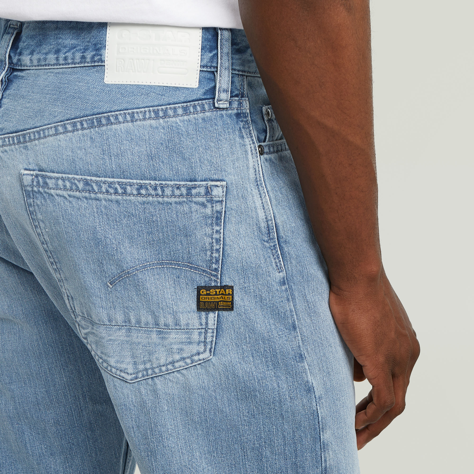 G-Star RAW Dakota Regular Straight Jeans Lichtblauw Heren
