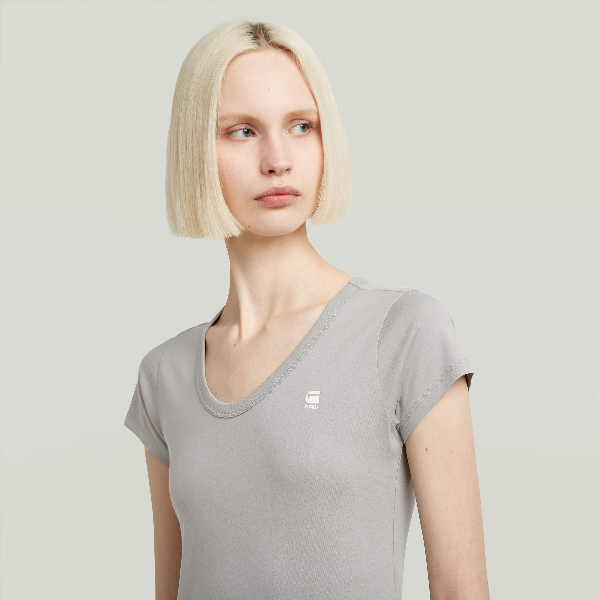 G-Star RAW Slim Top Grijs Dames
