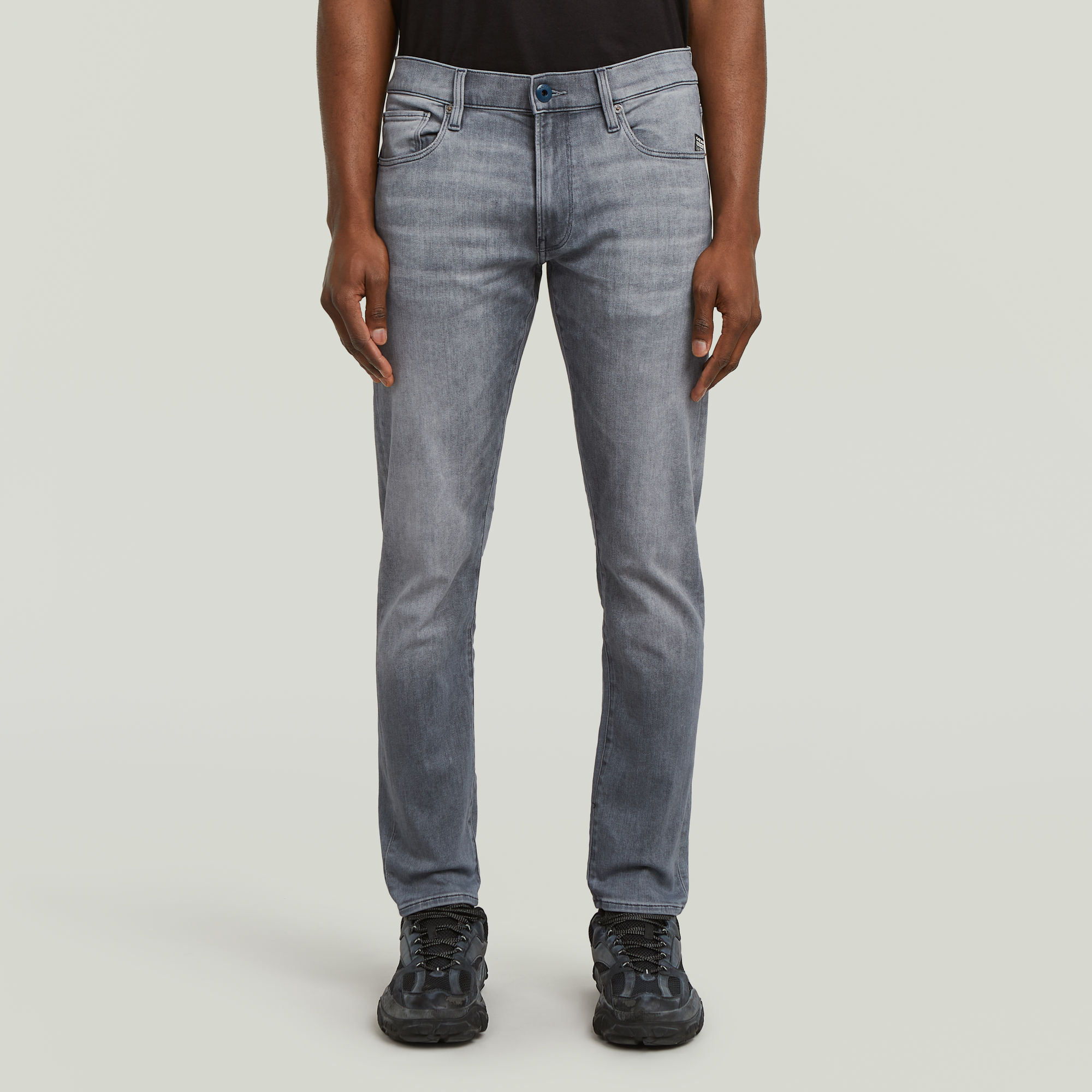 G-Star RAW 3301 Slim Jeans Grijs Heren