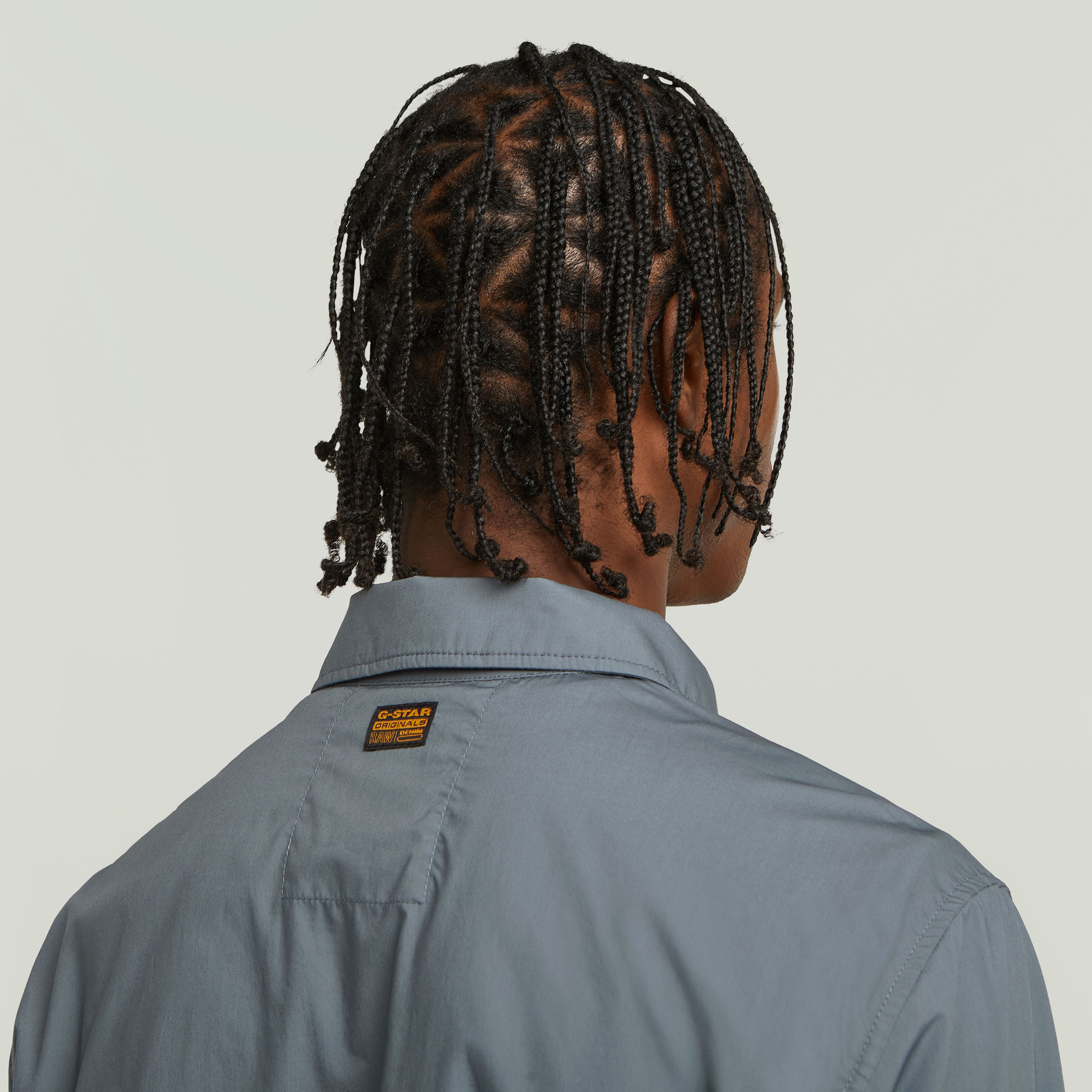 G-Star RAW Zip Regular Padded Overshirt Grijs Heren