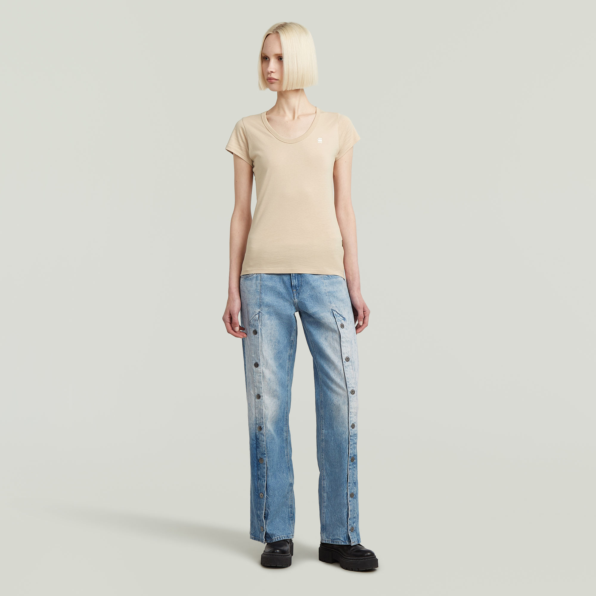 G-Star RAW Slim Top Roze Dames