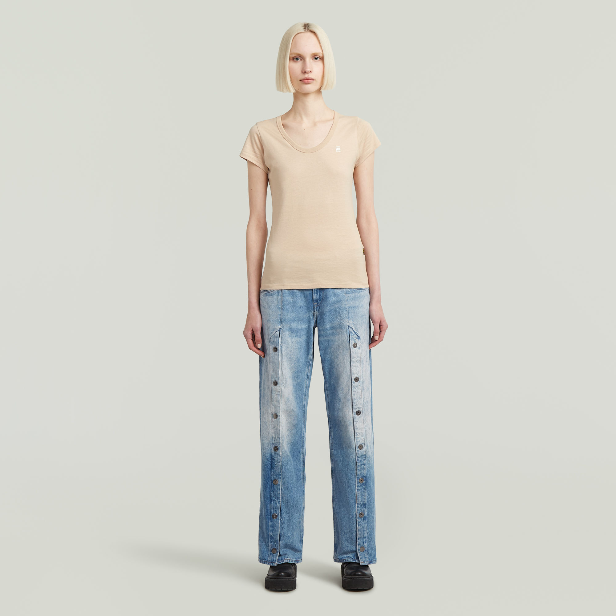 G-Star RAW Slim Top Roze Dames