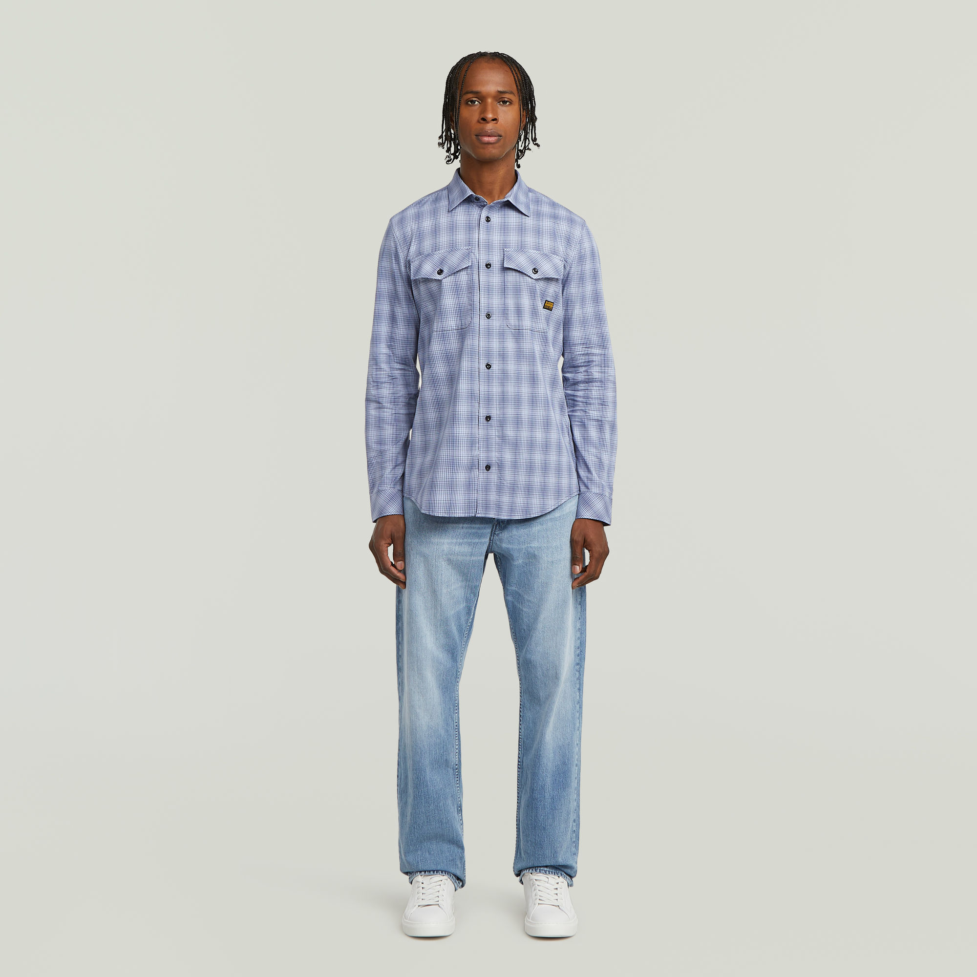 G-Star RAW Marine Slim Overhemd Meerkleurig Heren