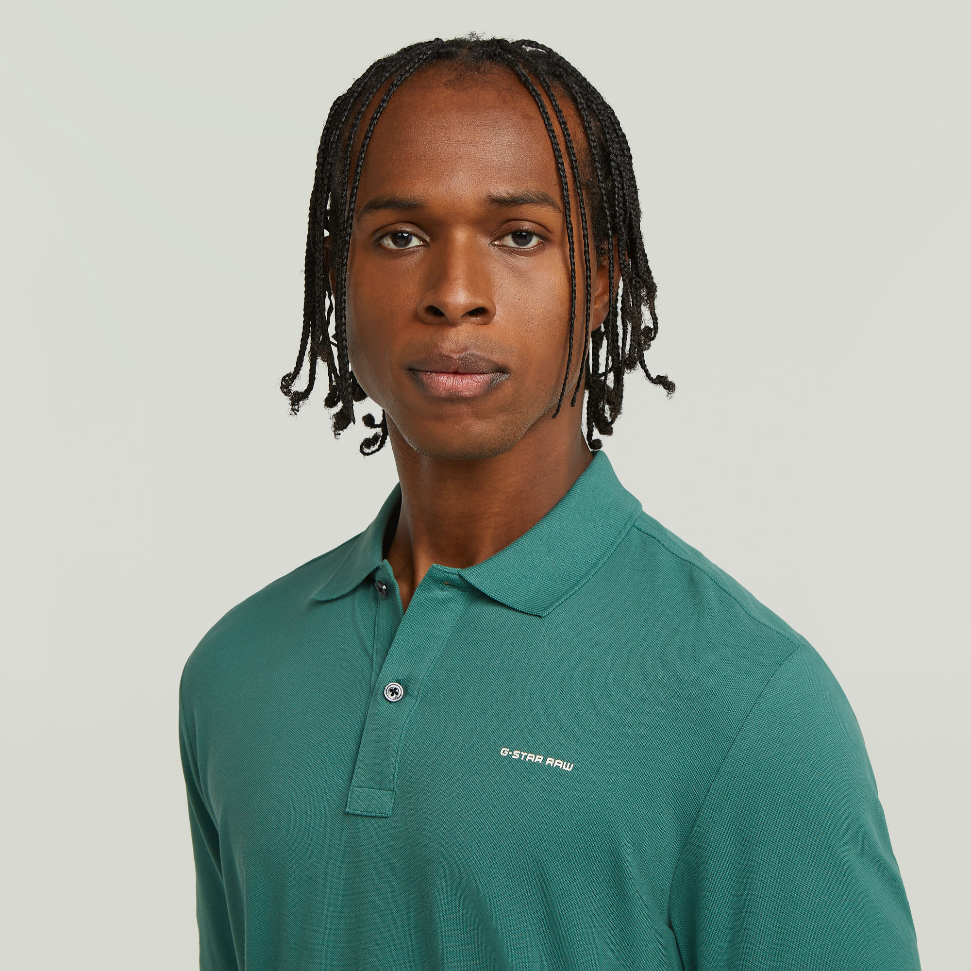 G-Star RAW Oluv Slim Polo Groen Heren