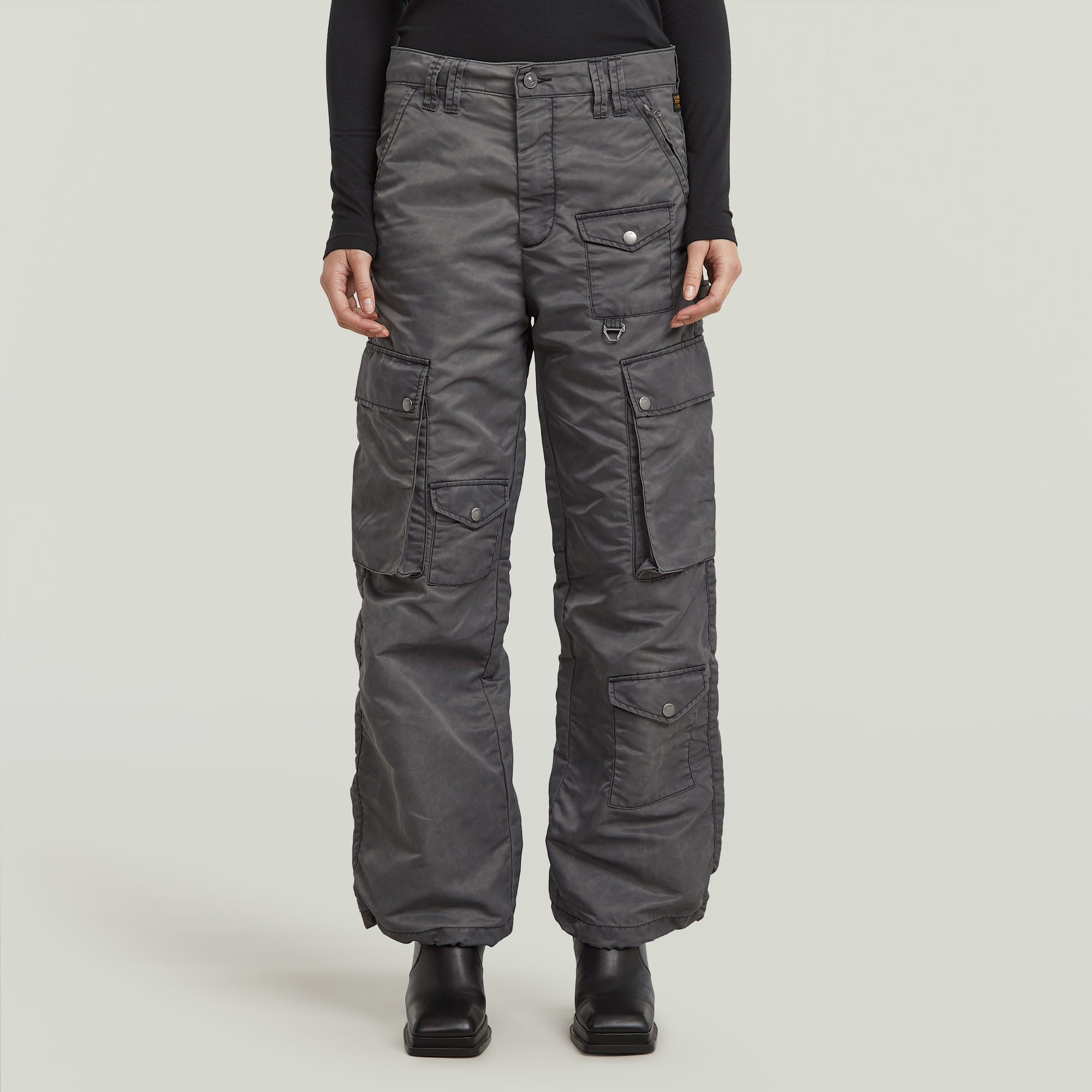 Mega Cargohose - Beige - Damen