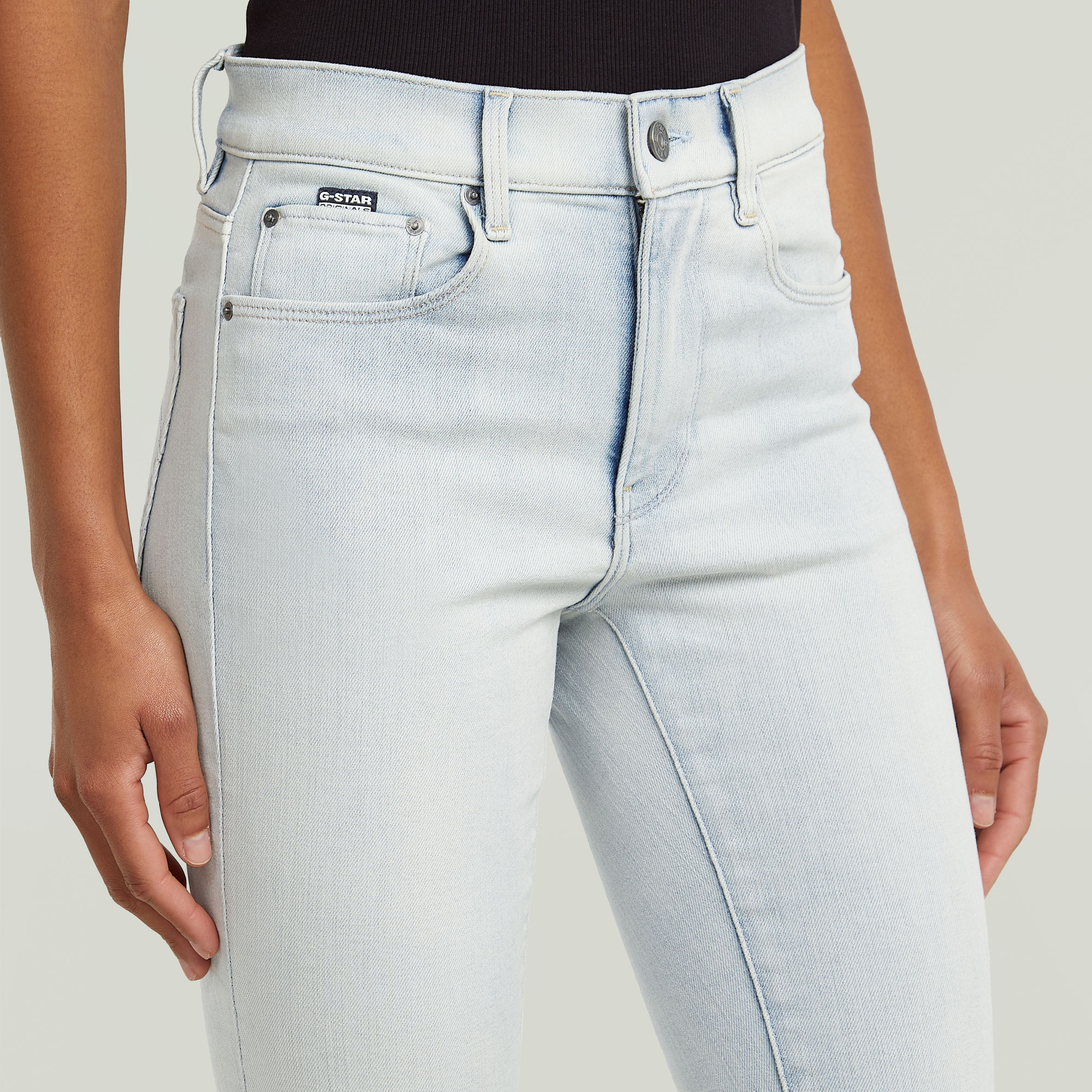 G-Star RAW 3301 Skinny Jeans Lichtblauw Dames