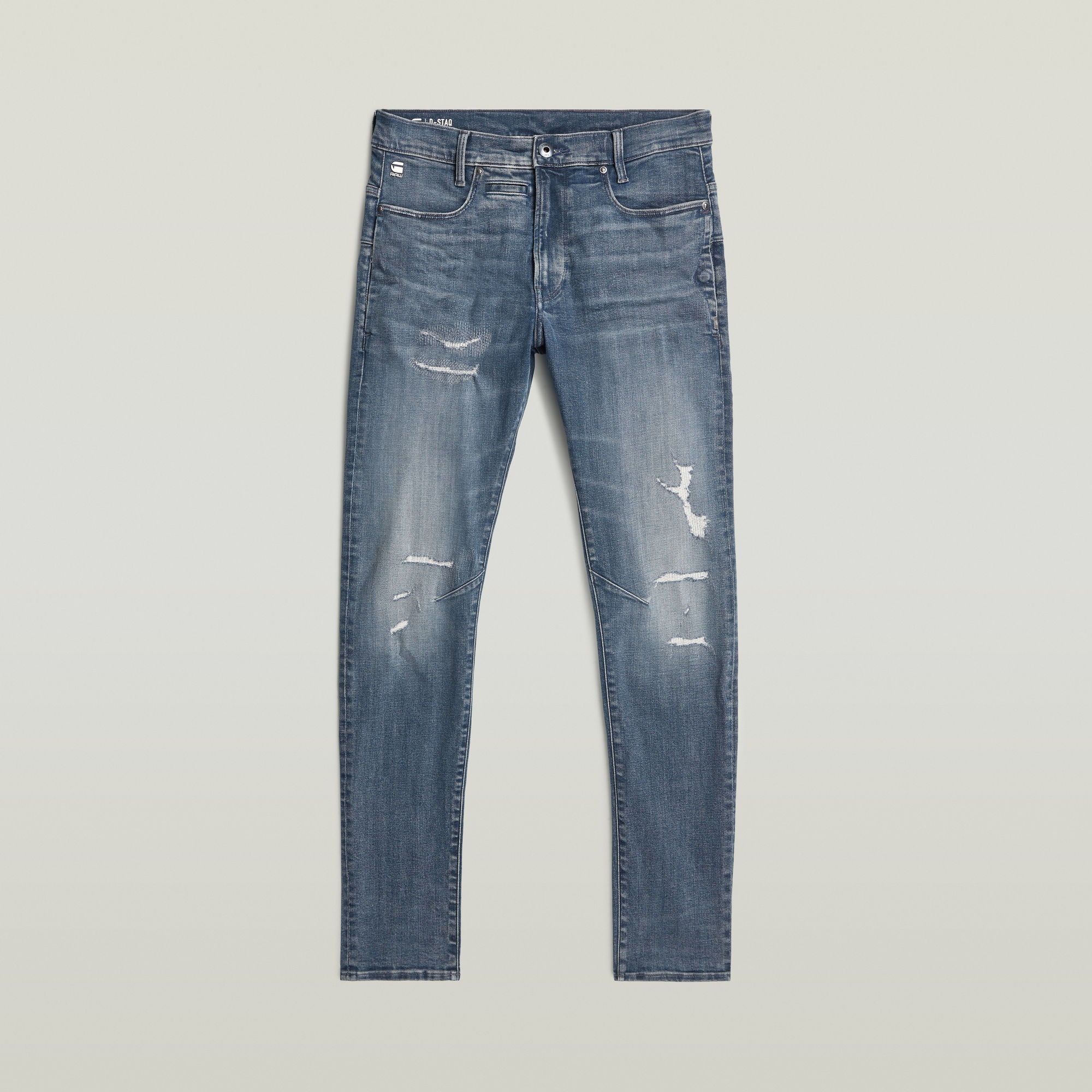 Thumbnail - D-Staq Slim Jeans - Mittelblau - Herren
