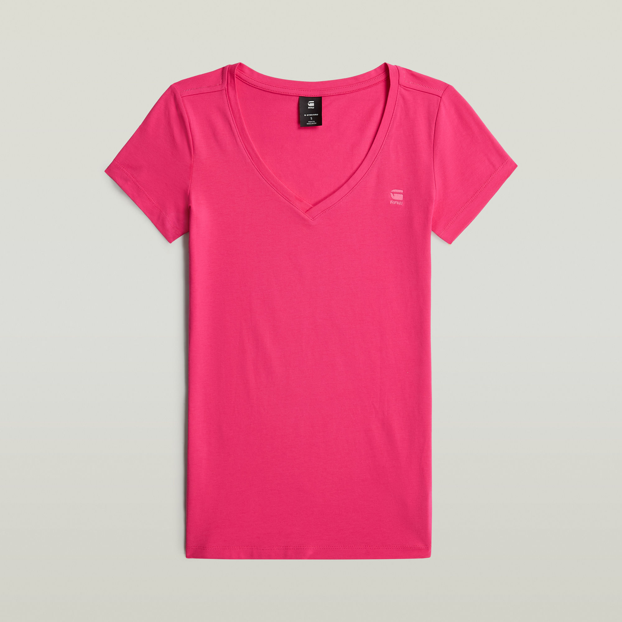 G-Star RAW Base V T-shirt Roze Dames