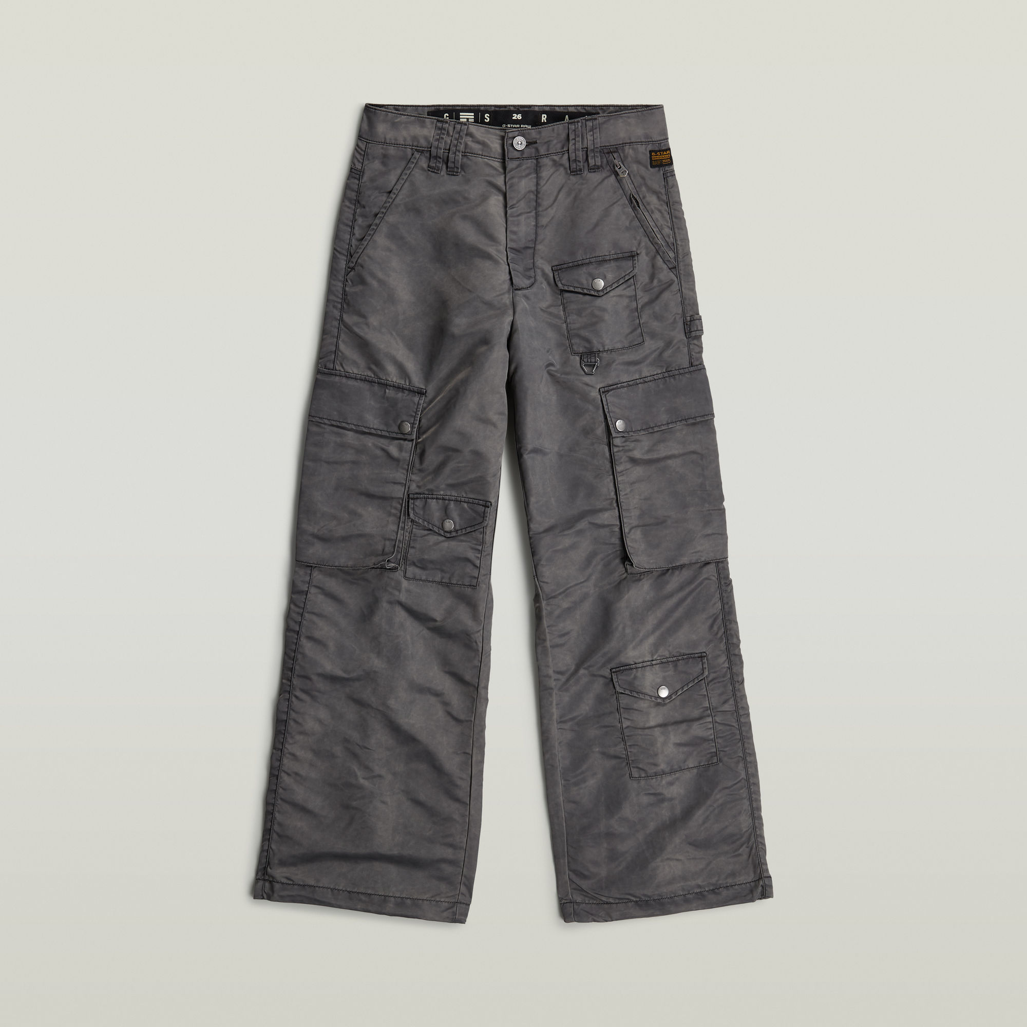 Thumbnail - Mega Cargohose - Beige - Damen