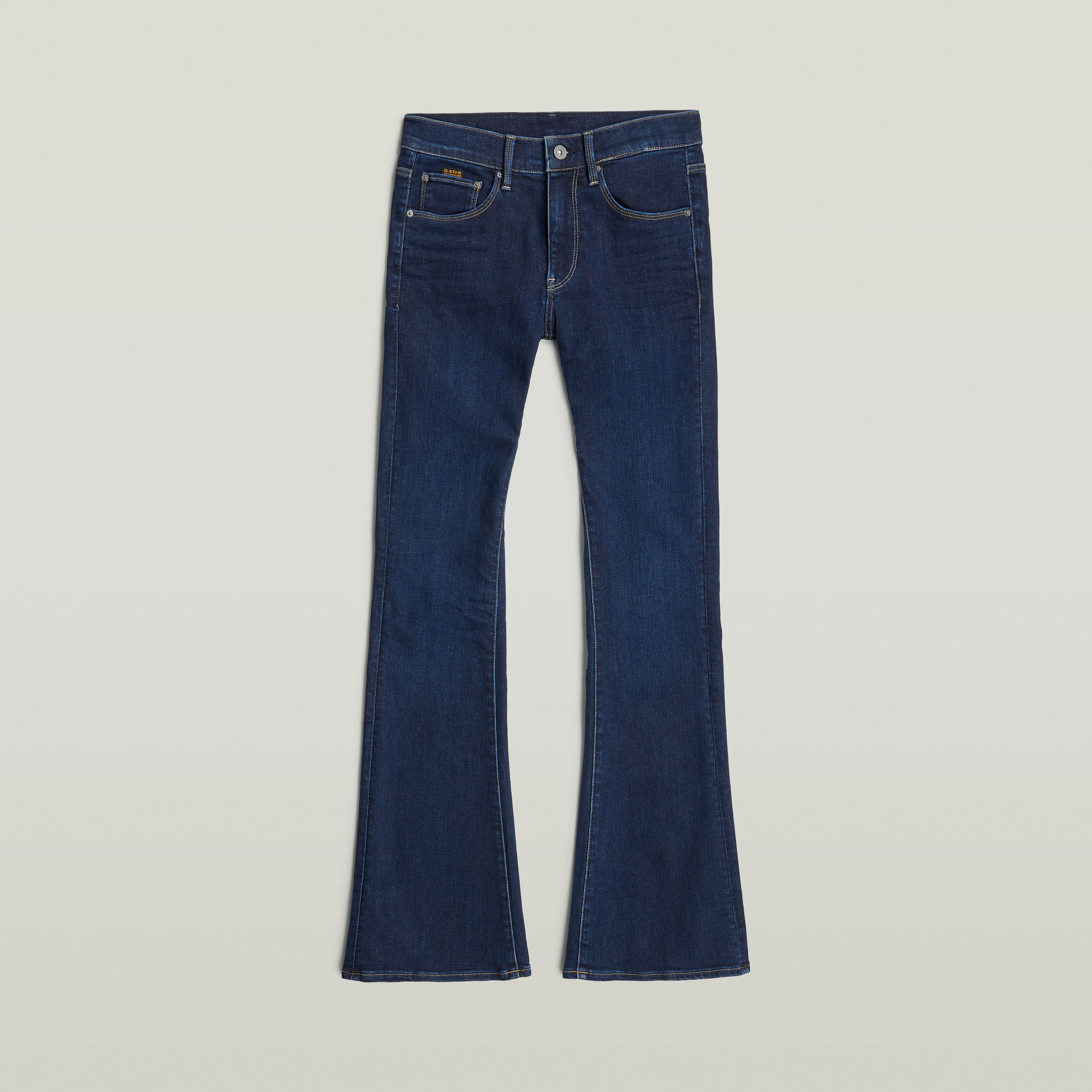 Thumbnail - 3301 Flare Jeans - Dunkelblau - Damen