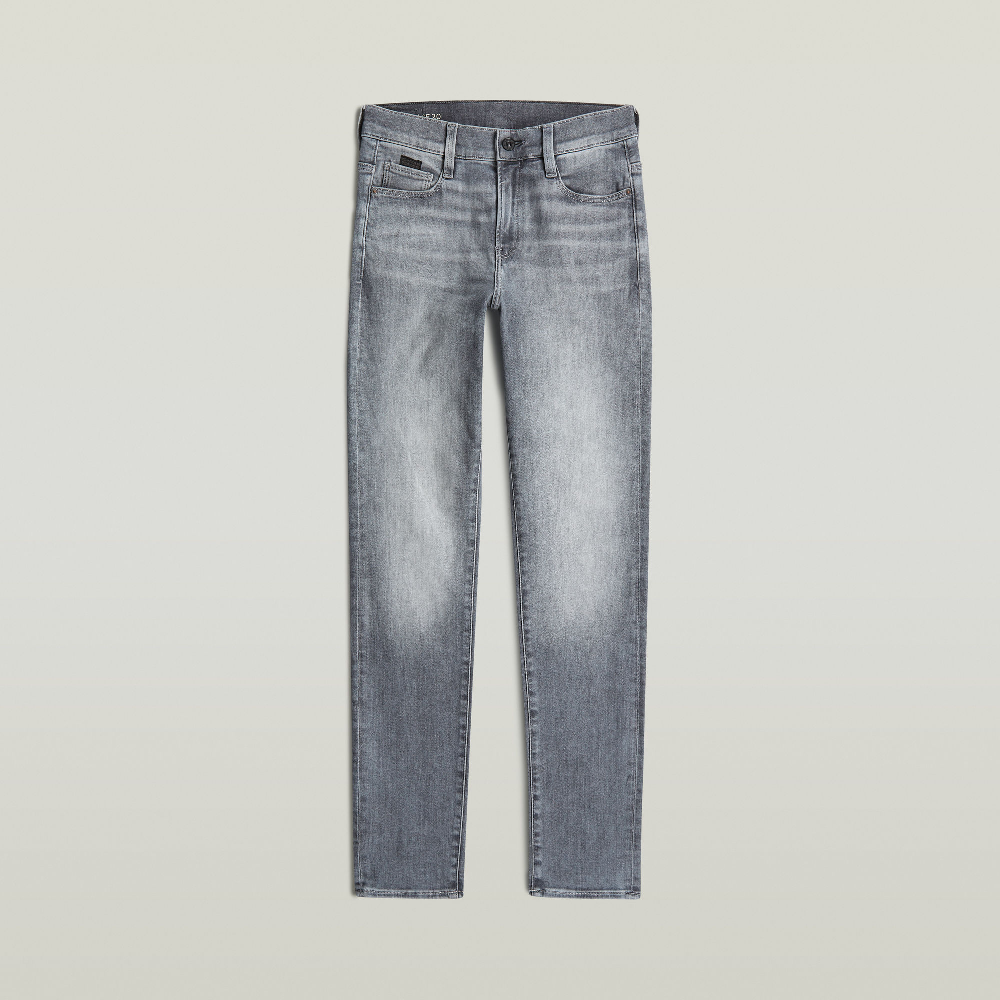 Thumbnail - Ace 2.0 Slim Straight Jeans - Grau - Damen