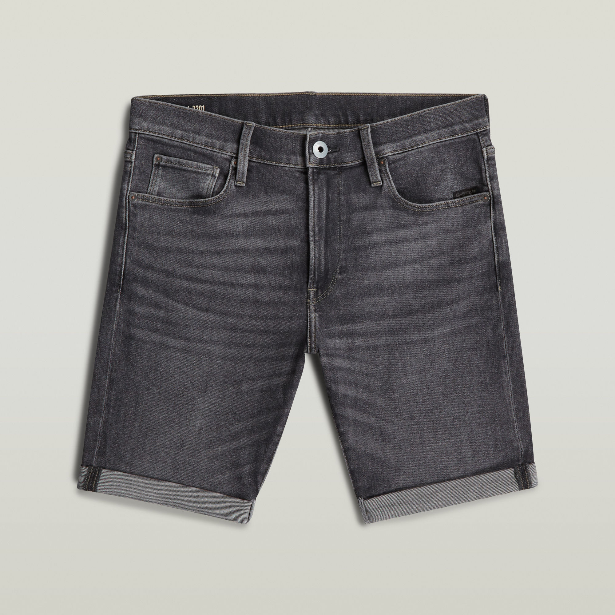 Thumbnail - 3301 Slim Shorts - Grau - Herren