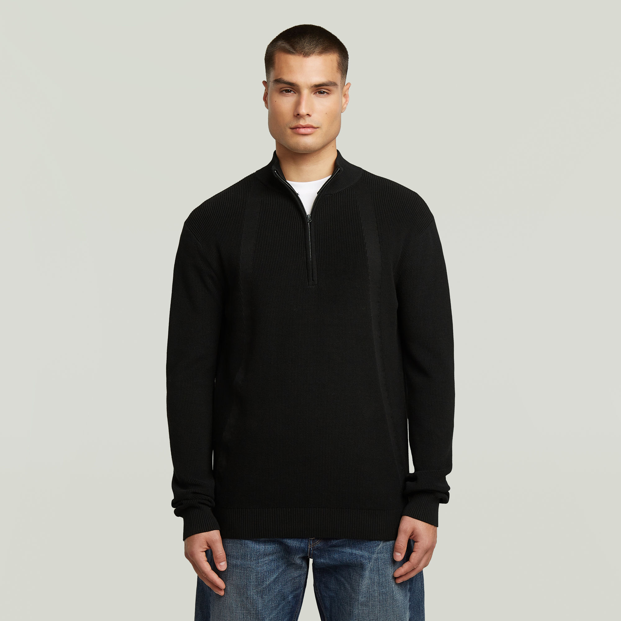 Structure Half Zip Knit - s - G-Star RAW - Modalova