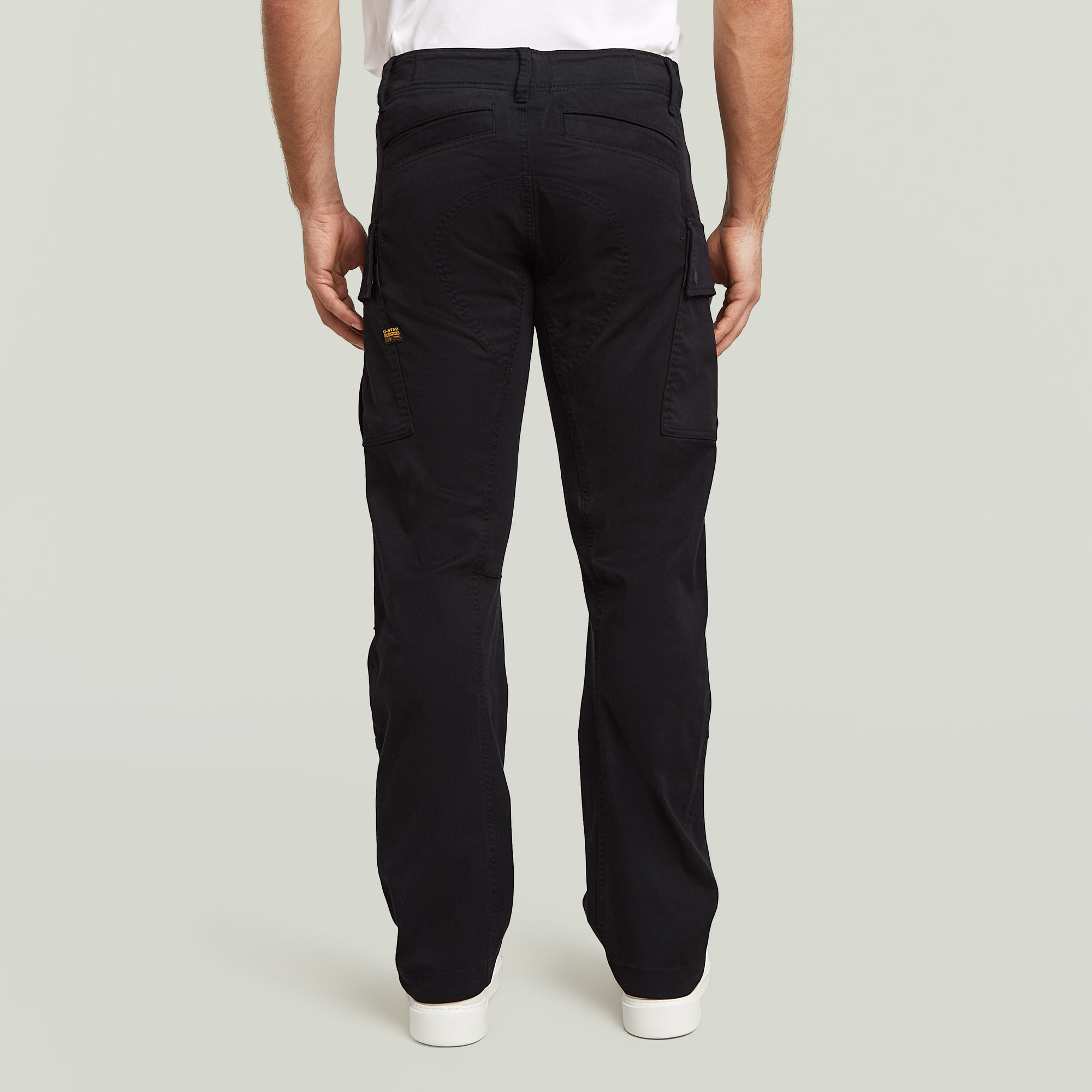 G-Star RAW 3D Regular Straight Cargobroek Zwart Heren