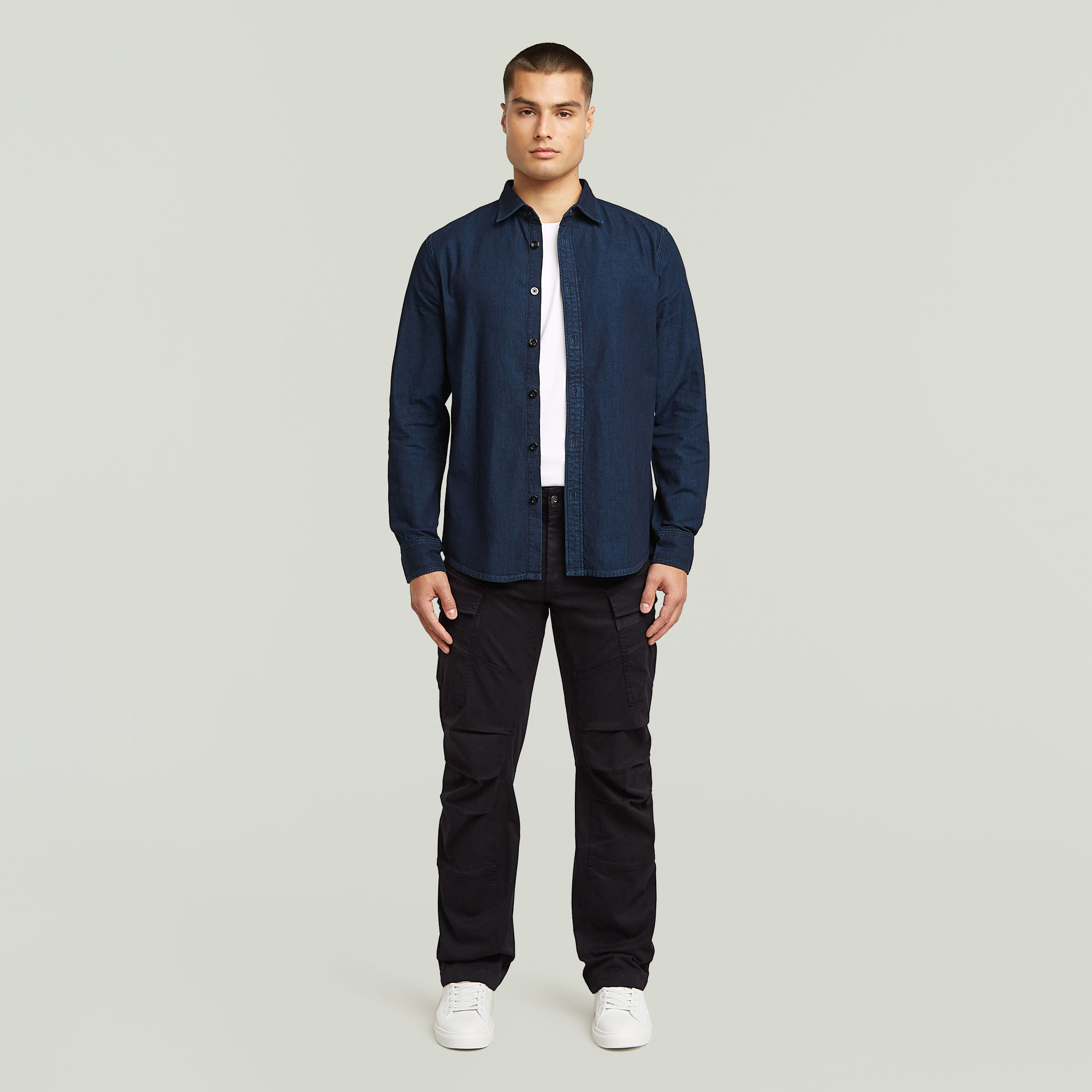 G-Star RAW 3D Regular Straight Cargobroek Zwart Heren