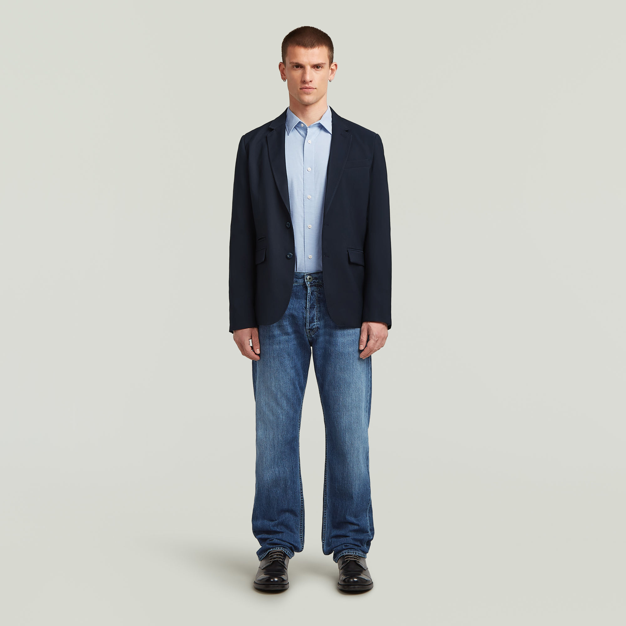 G-Star RAW Stadial Blazer Donkerblauw Heren