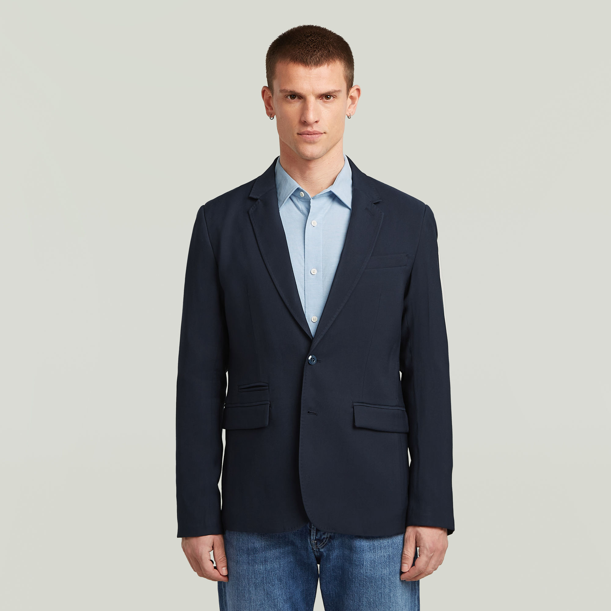 G-Star RAW Stadial Blazer Donkerblauw Heren