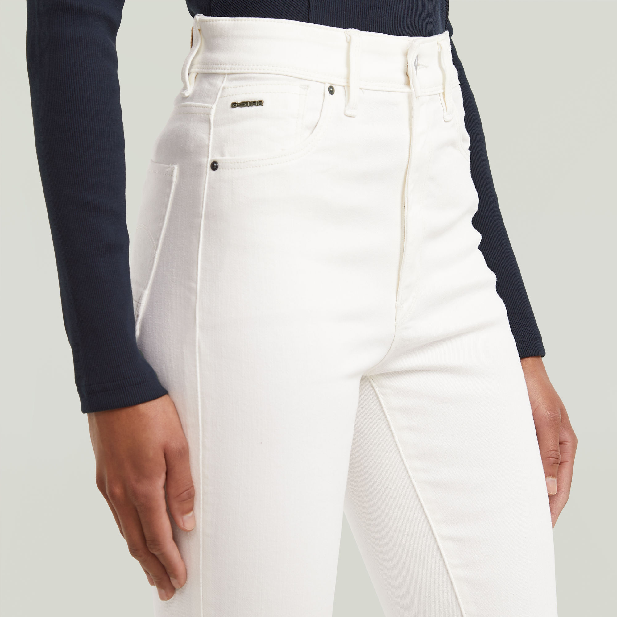 G-Star RAW Kafey Ultra High Skinny Jeans Donkerblauw Dames