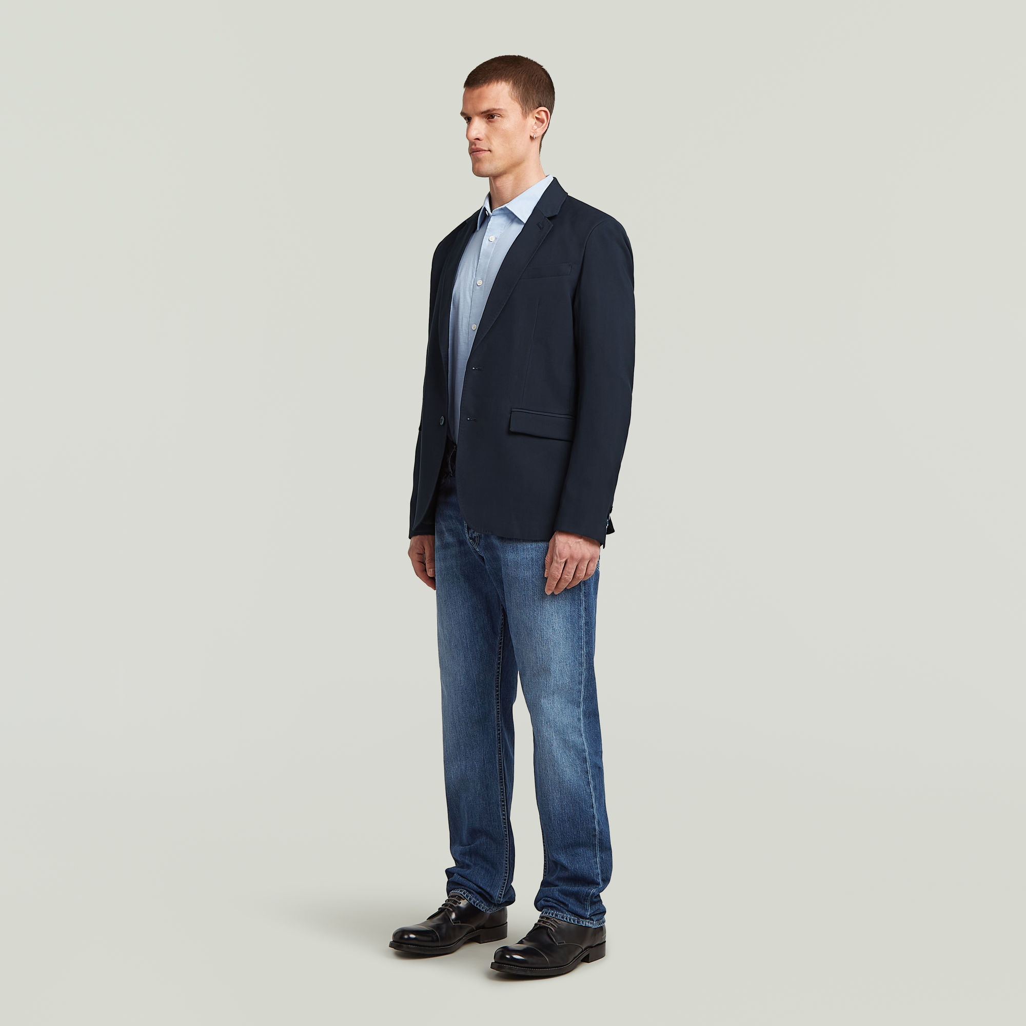 G-Star RAW Stadial Blazer Donkerblauw Heren