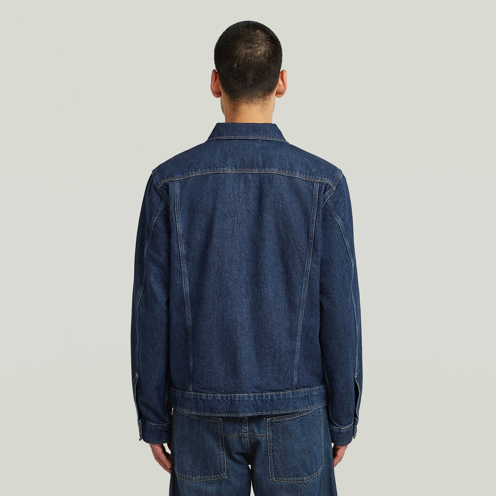 G-Star RAW Arc 3D Denim Jack Donkerblauw Heren