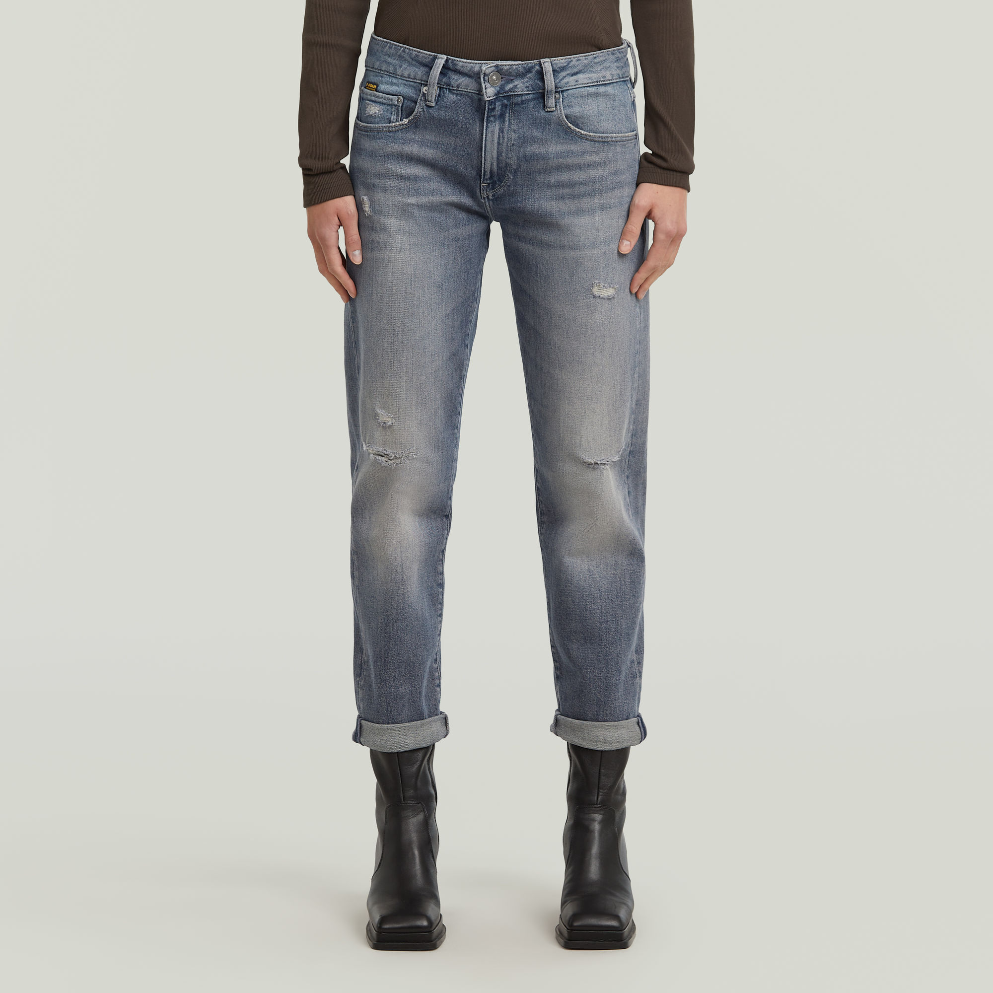 G-Star RAW Kate Boyfriend Jeans - Donkerblauw - Dames