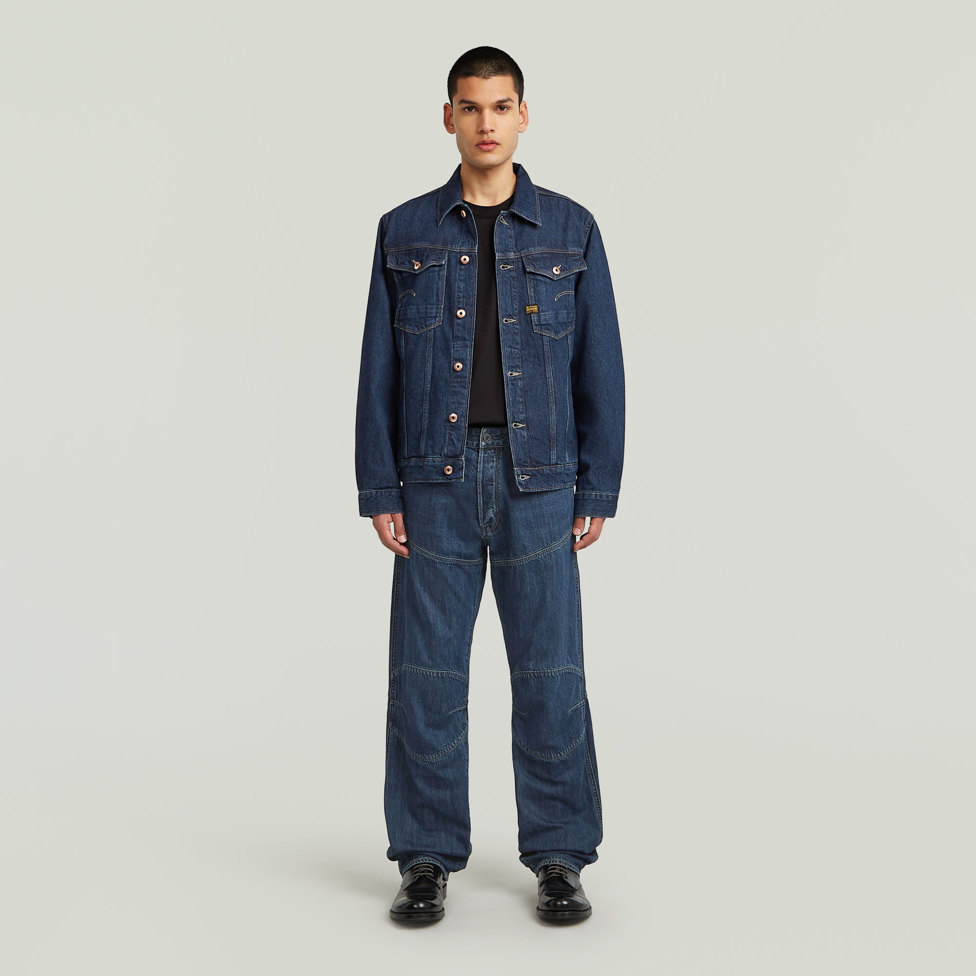 G-Star RAW Arc 3D Denim Jack Donkerblauw Heren