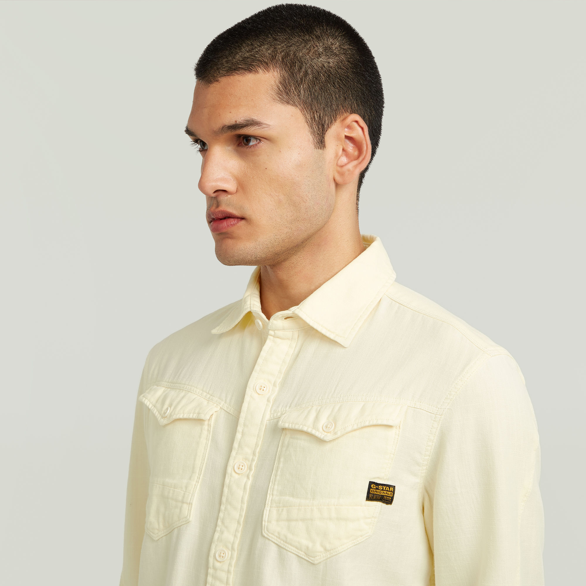 G-Star RAW Arc 3D Slim Shirt Wit Heren