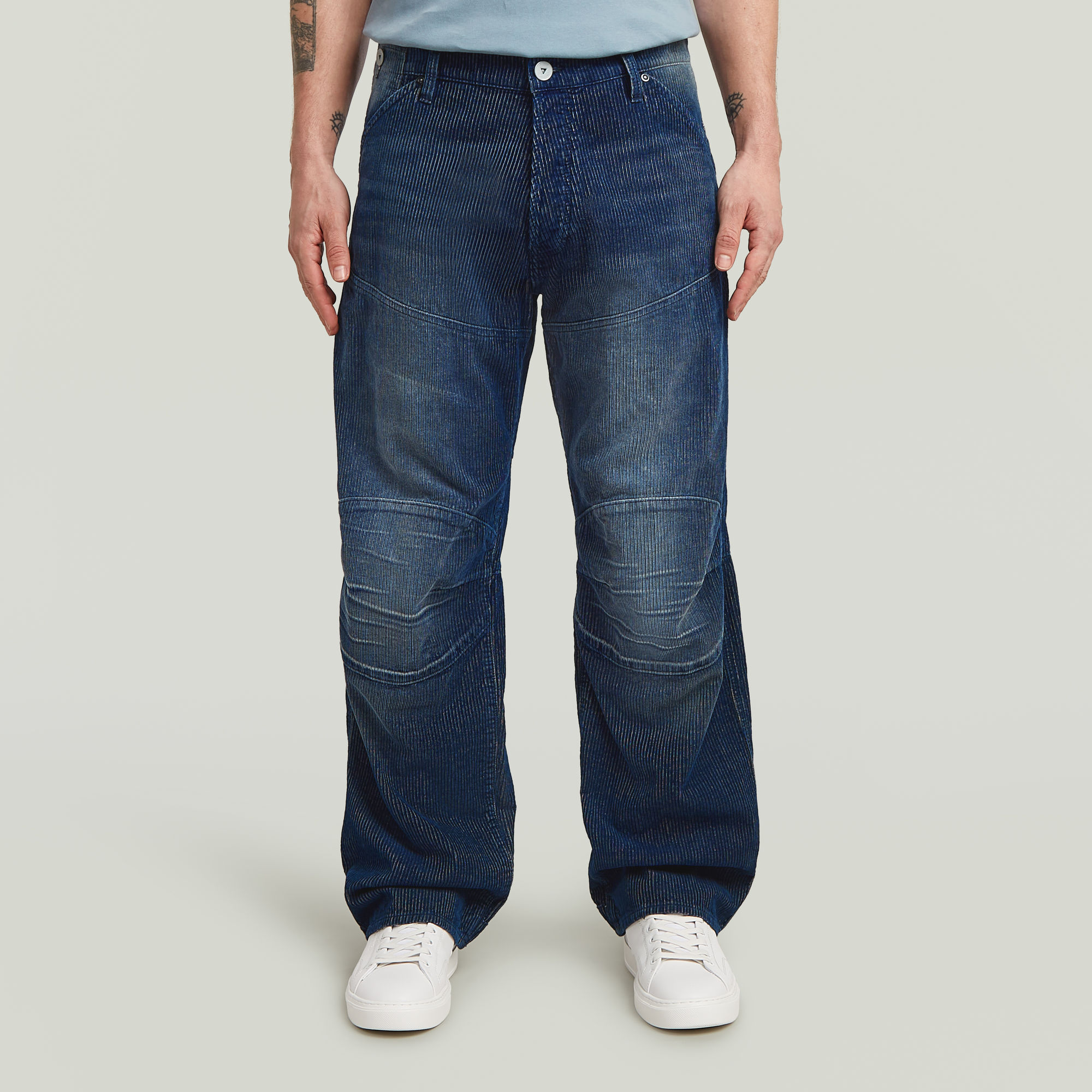 

5620 3D Loose Jeans - Donkerblauw - Heren