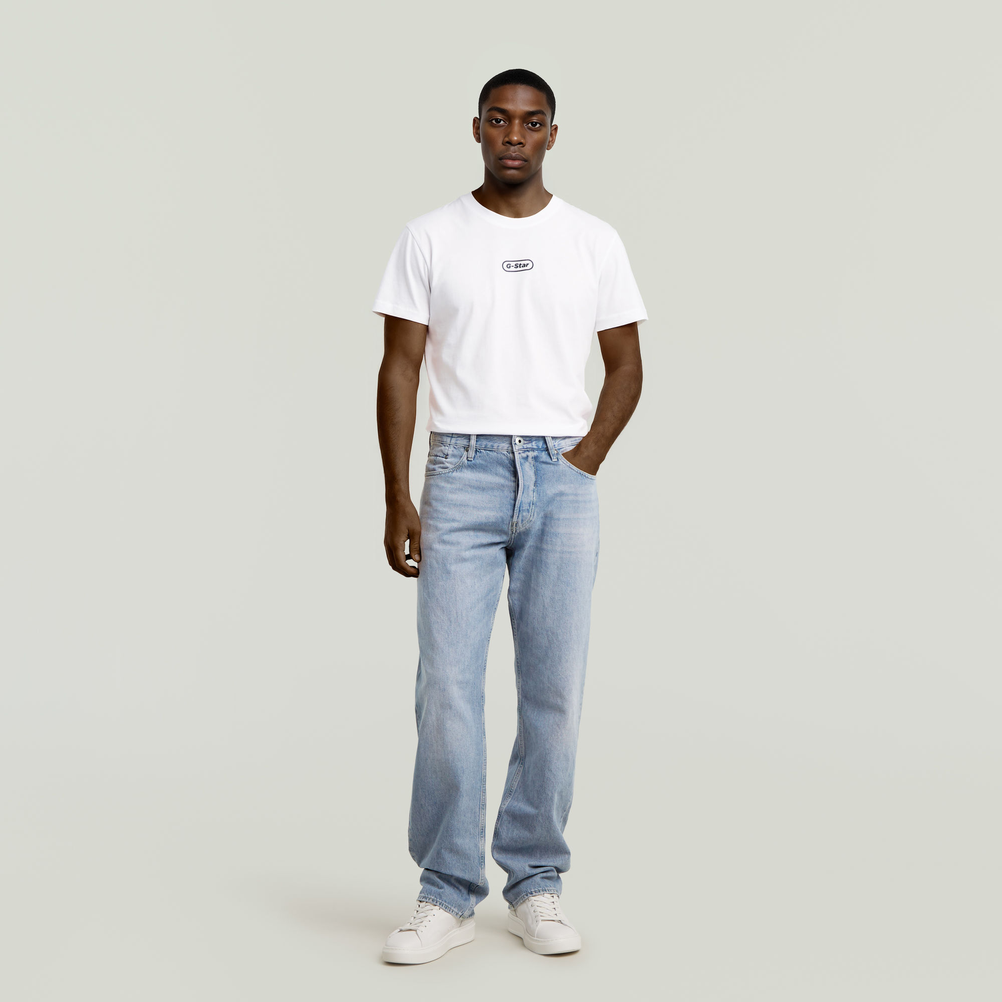 G-Star RAW Dakota Regular Straight Jeans Lichtblauw Heren