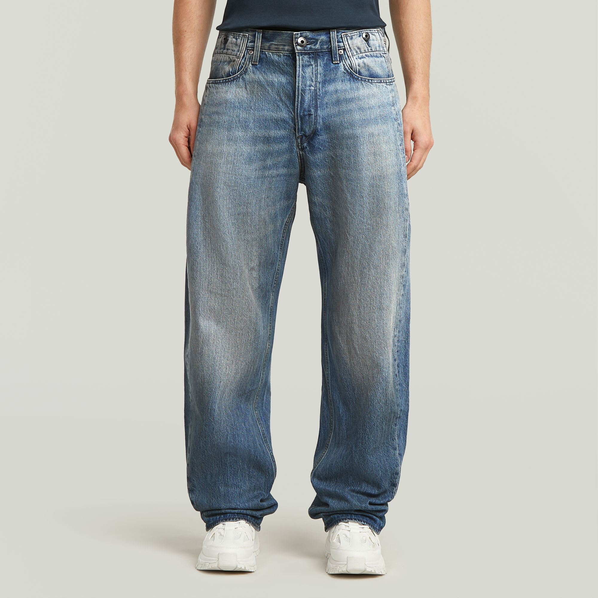 Bend Loose Jeans - Hellblau - Herren